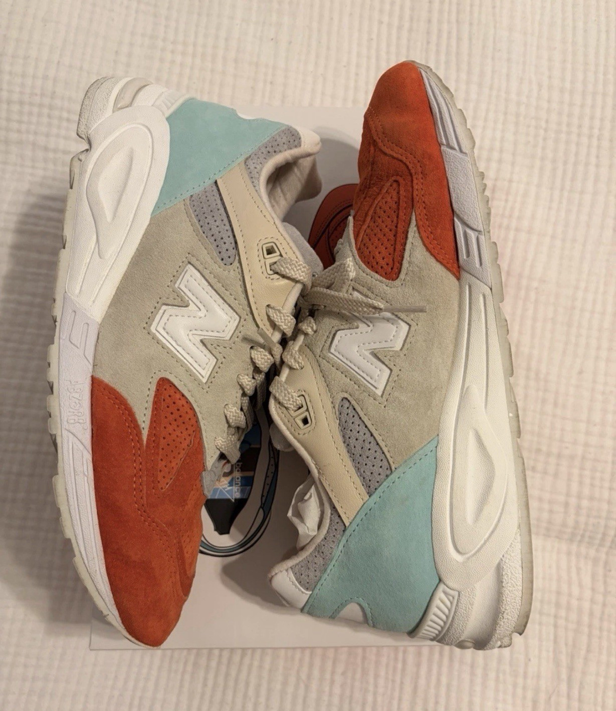 Kith x New Balance 990v2 Cyclades ronnie fieg size 10.5