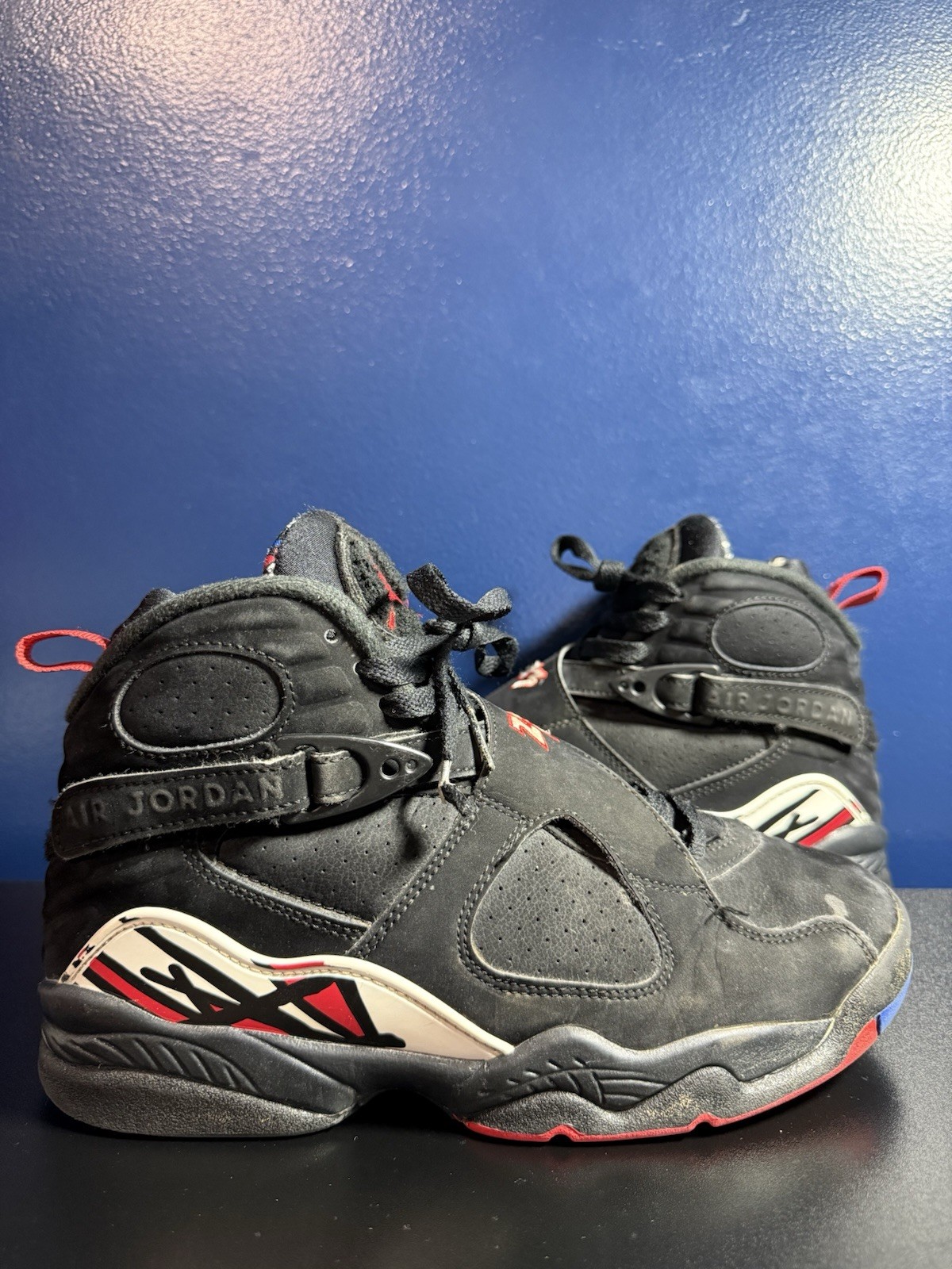 2023 Air Jordan Retro 8 “Playoff” Youth Size 6.5 – Authentic – No Box – Damage
