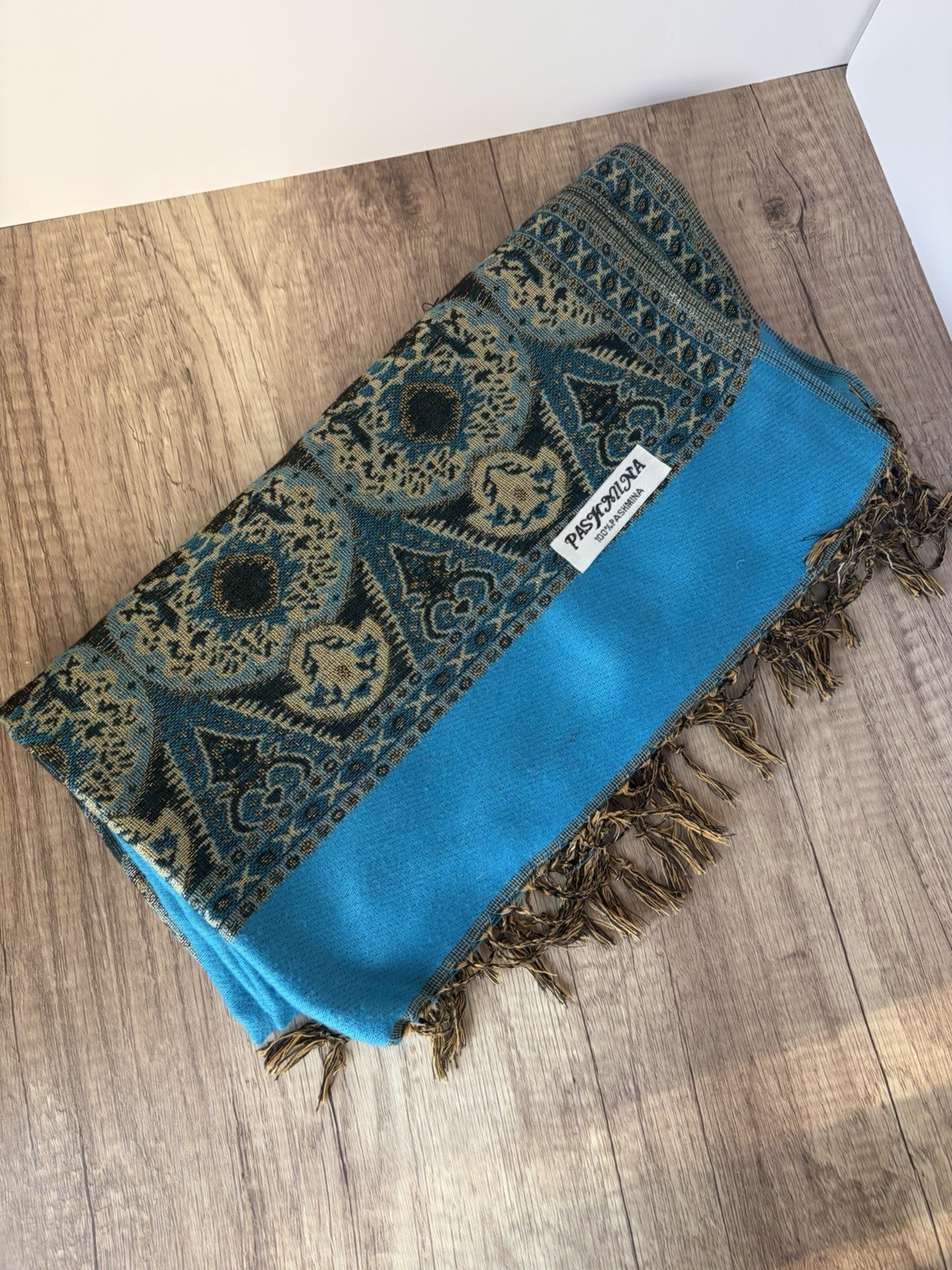 100% Pashmina Scarf Shawl Wrap Soft Lightweight Fringe Women’s Luxury 72 x 27