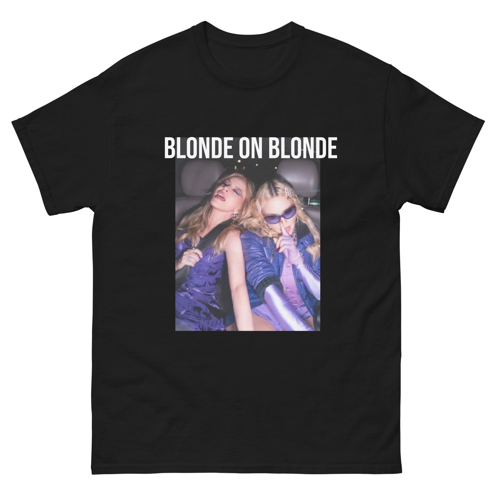 Madonna Kylie Minogue Blonde On Blonde Confessions 2 tee shirt t-shirt