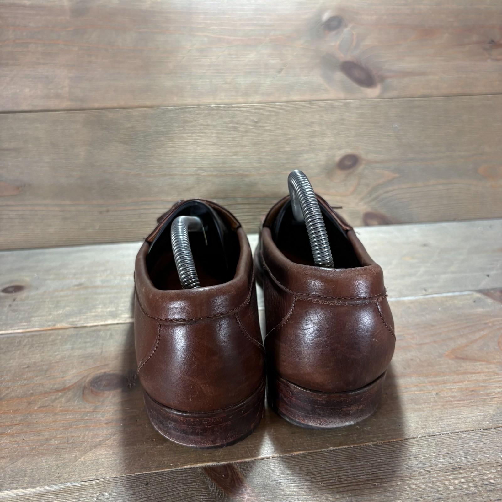 Alden Mens size 7.5 shoes Brown Leather Tassel Cape Cod loafers