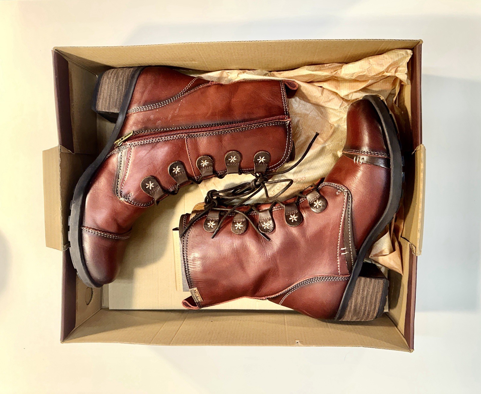 Pikolinos Olmo 838-9232 Leather Boots EU 39 US 8.5 Original Box Worn Once