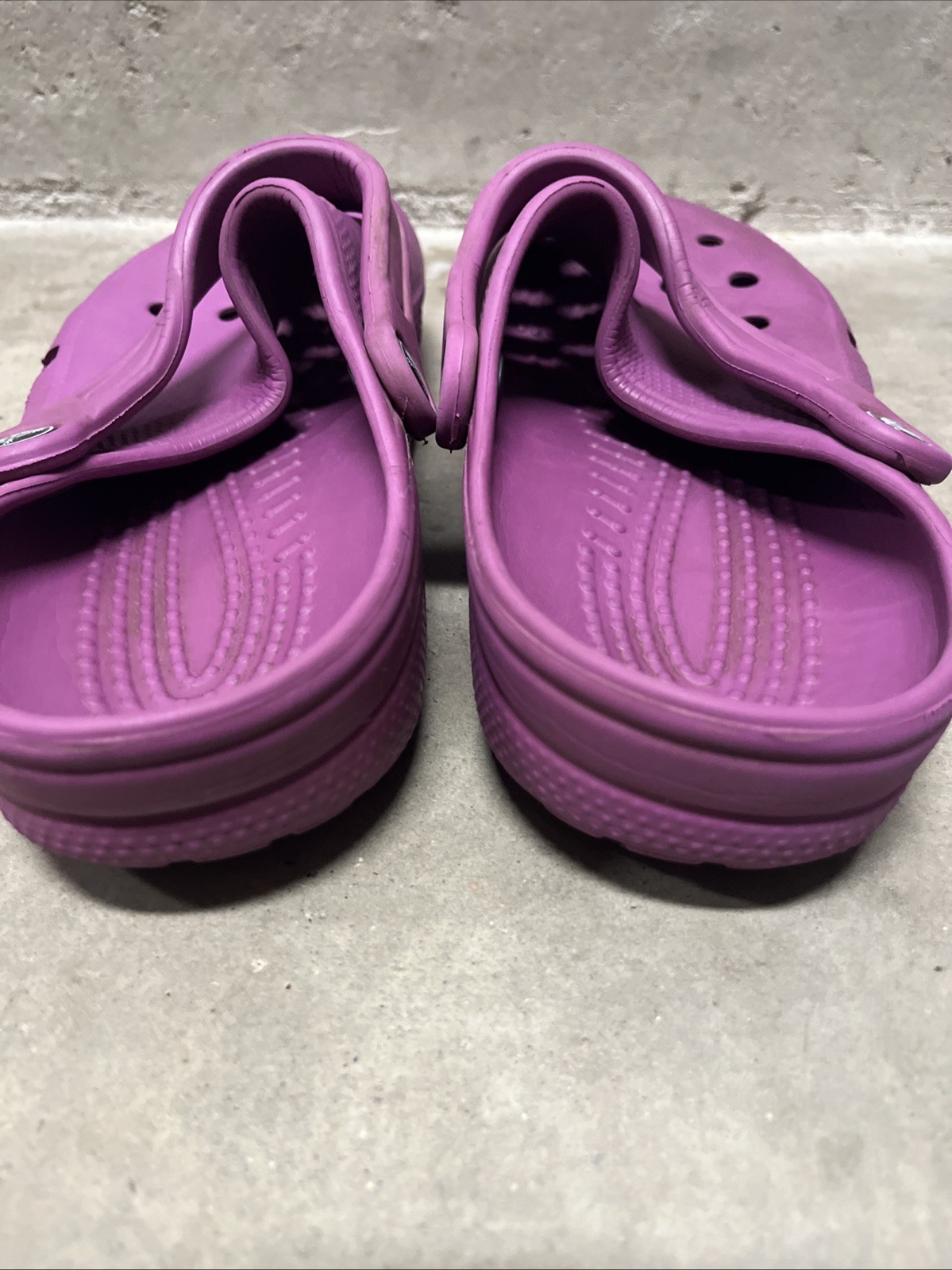 Crocs Crocband Clogs Unisex Purple Slip-On Slingback Comfort – Men 5/ Women 7