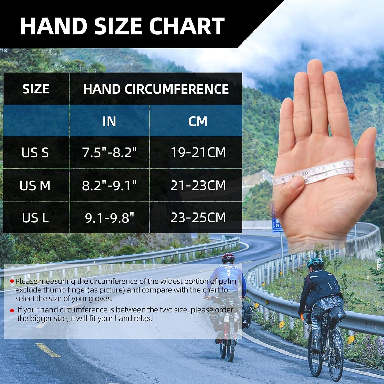 ROCKBROS Cycling Gloves Touchscreen Full/Half Finger Gel Pad Mountain Bike Glove