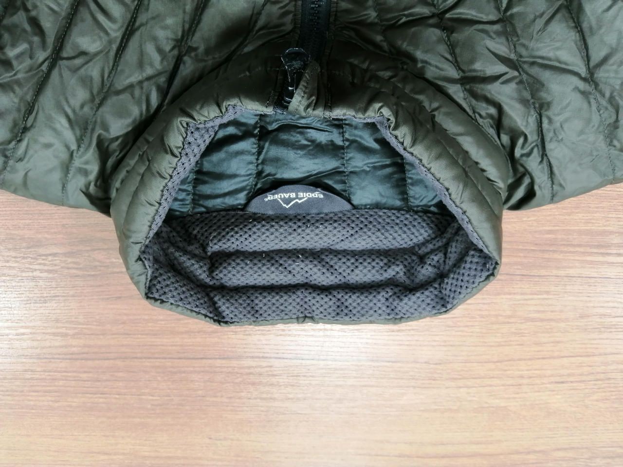 EDDIE BAUER EB900 Down Jacket Khaki M Used