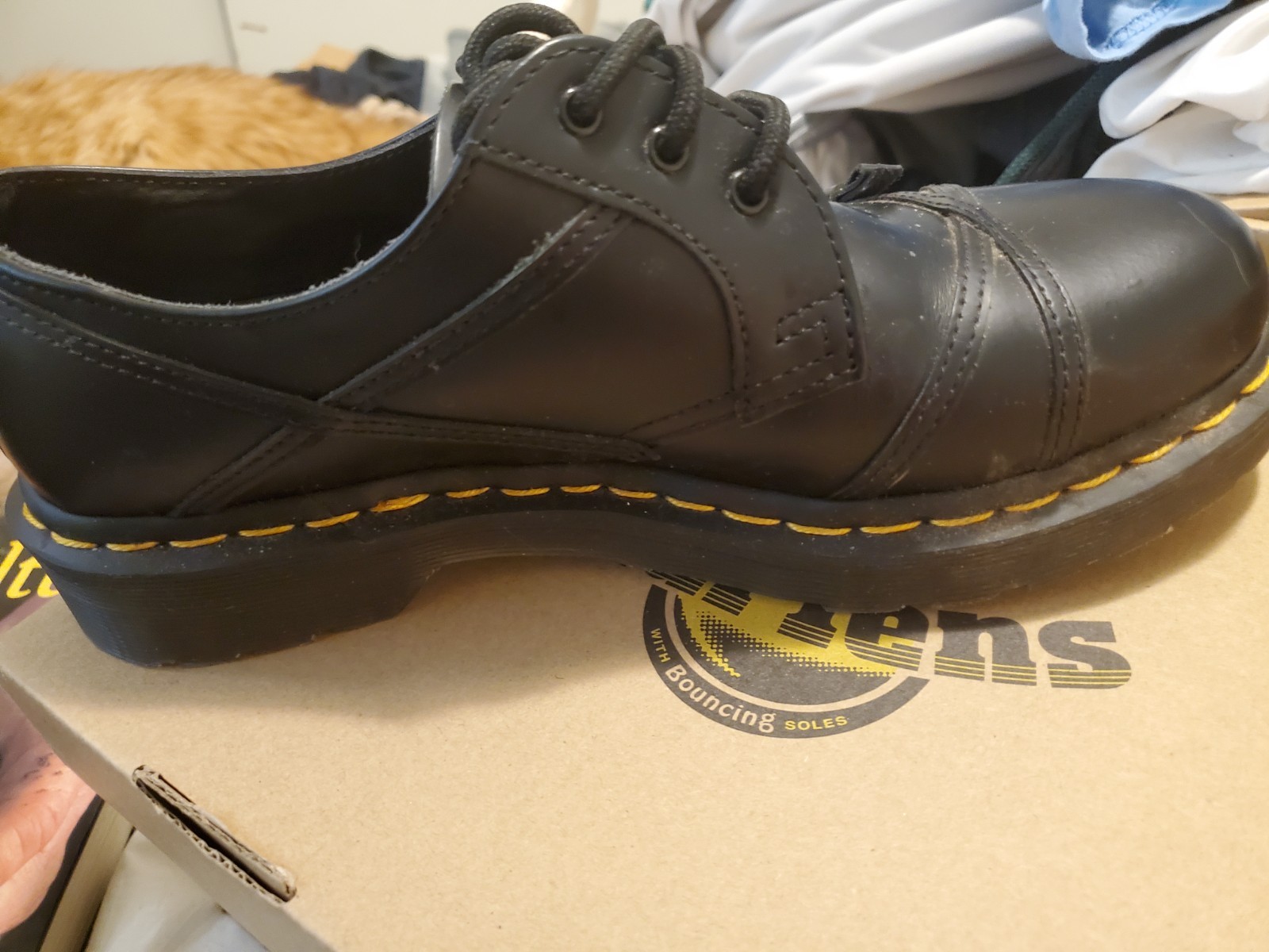 Dr. Martens Classic Elegant Bow Oxfords 1461 Black size 8 US, 39 EU, 6 UK