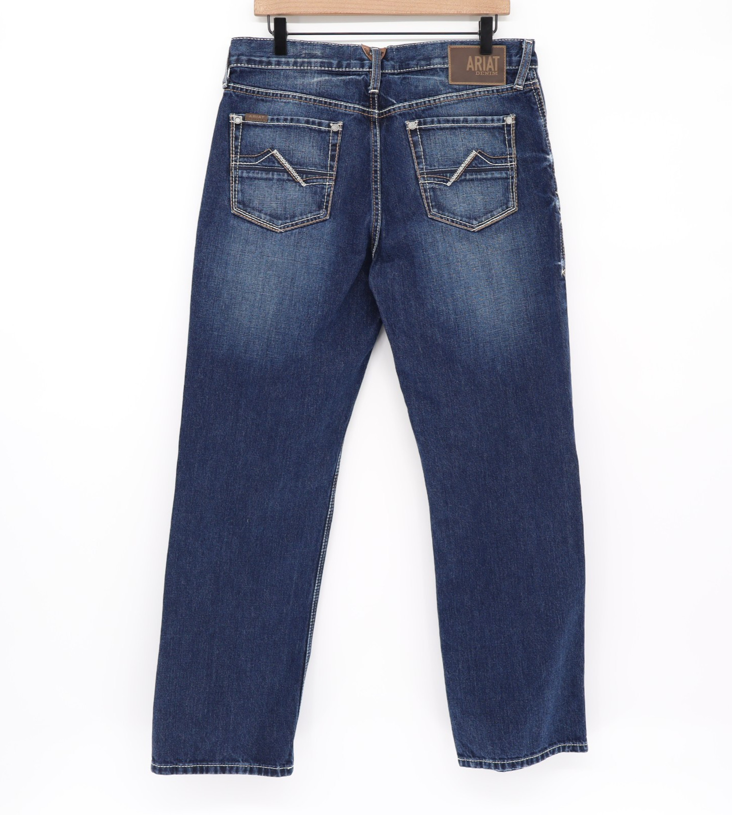 Ariat M2 Cole Jeans Men’s 33×30 Medium Wash Relaxed Bootcut Blue Denim Western