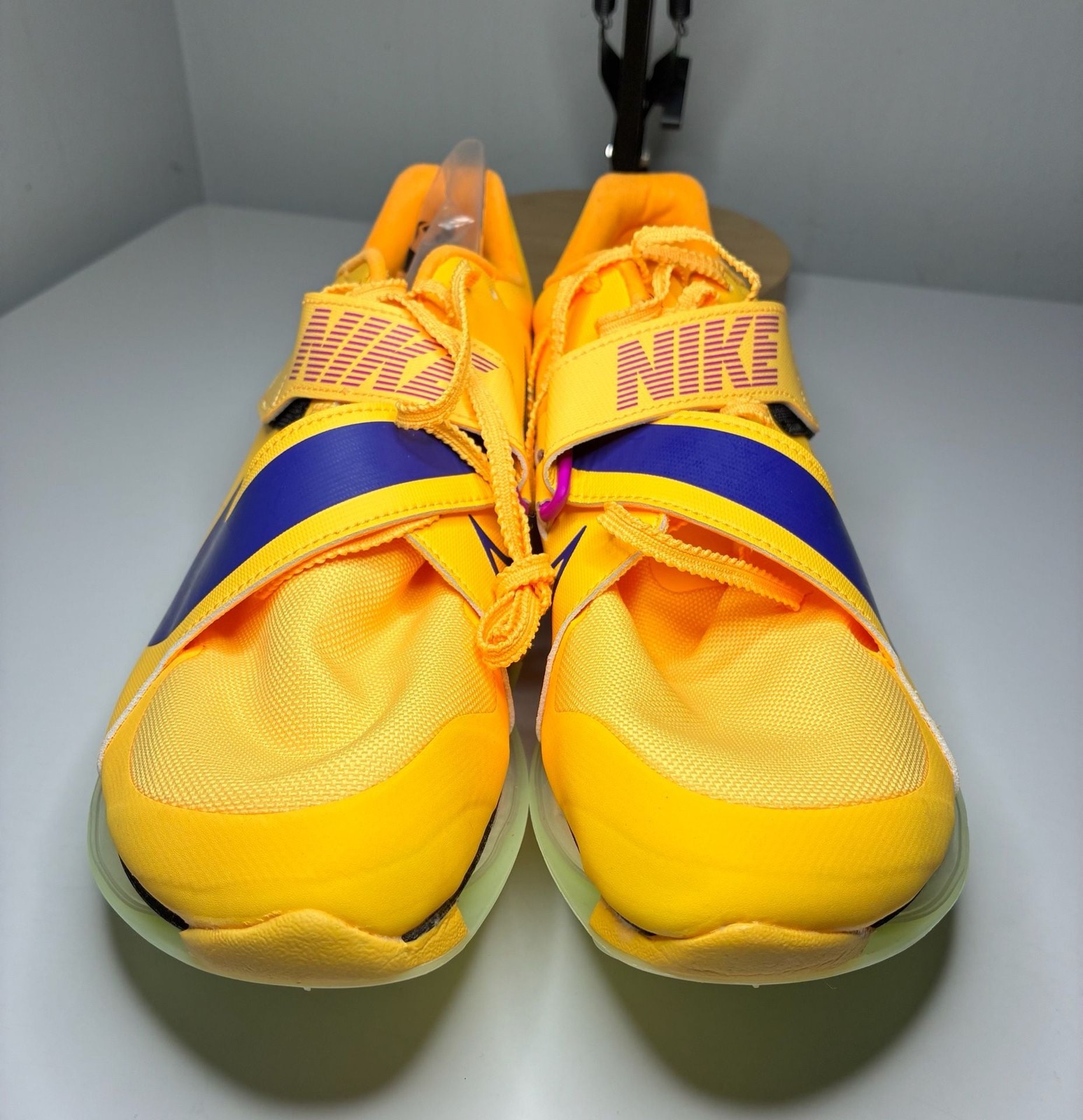 Nike Air Zoom LJ Elite Citron Pulse Track Spikes FZ9326-800