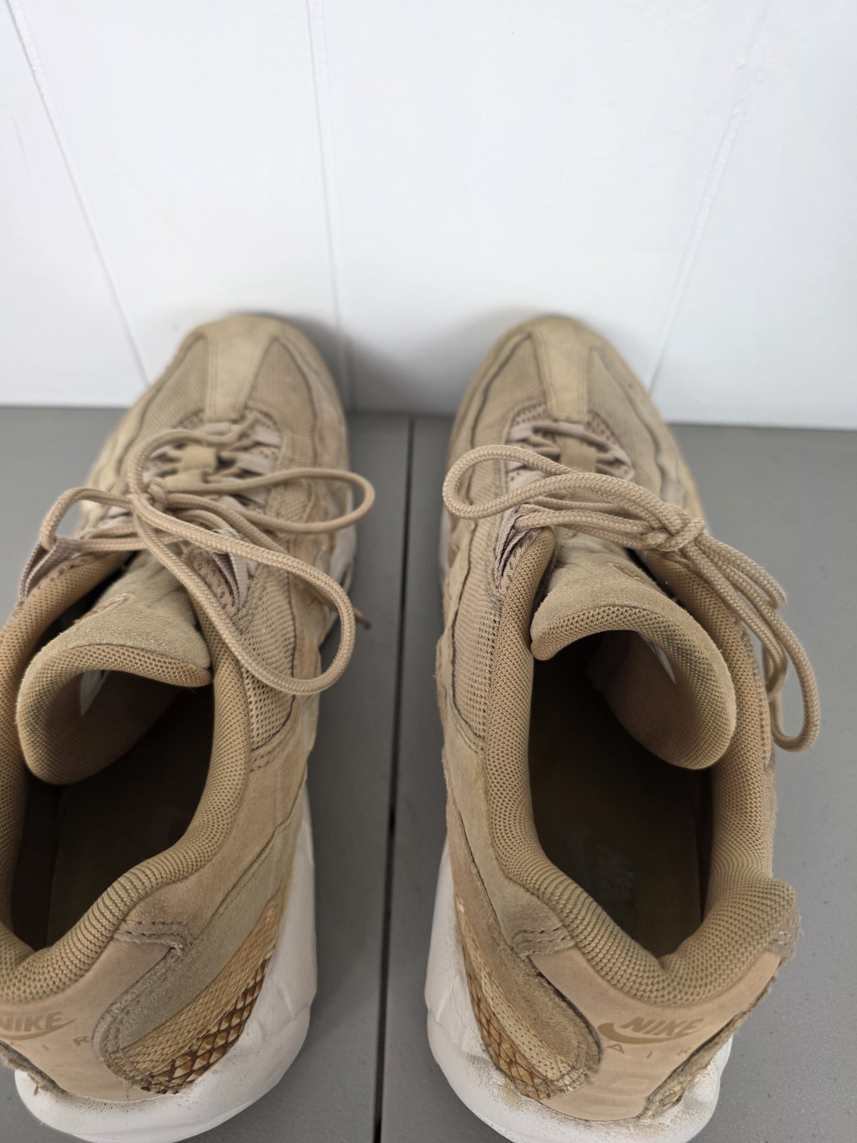 Nike Air Max 95 Premium SE Vachetta Tan Suede Men’s Size 12 924478-201