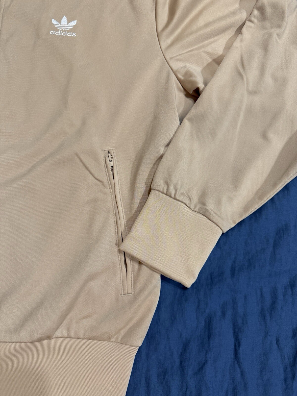 ADIDAS Originals Firebird Mens Tracksuit Jacket & Pants Set Magic Beige Size M,L