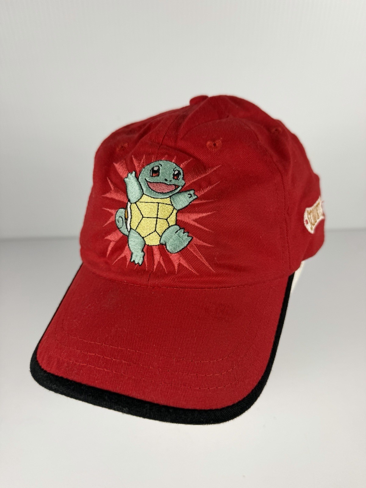 Vintage Pokémon Squirtle Red Hat Cap