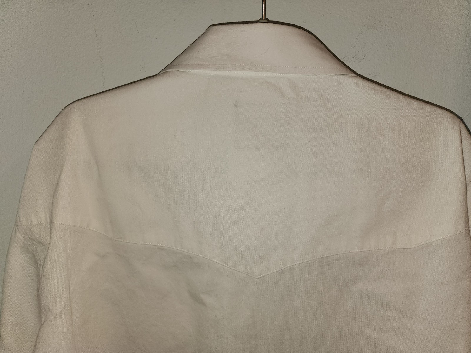 Drysdales North Southeast Western White Men Dress Shirt Size XL Long Sleeve