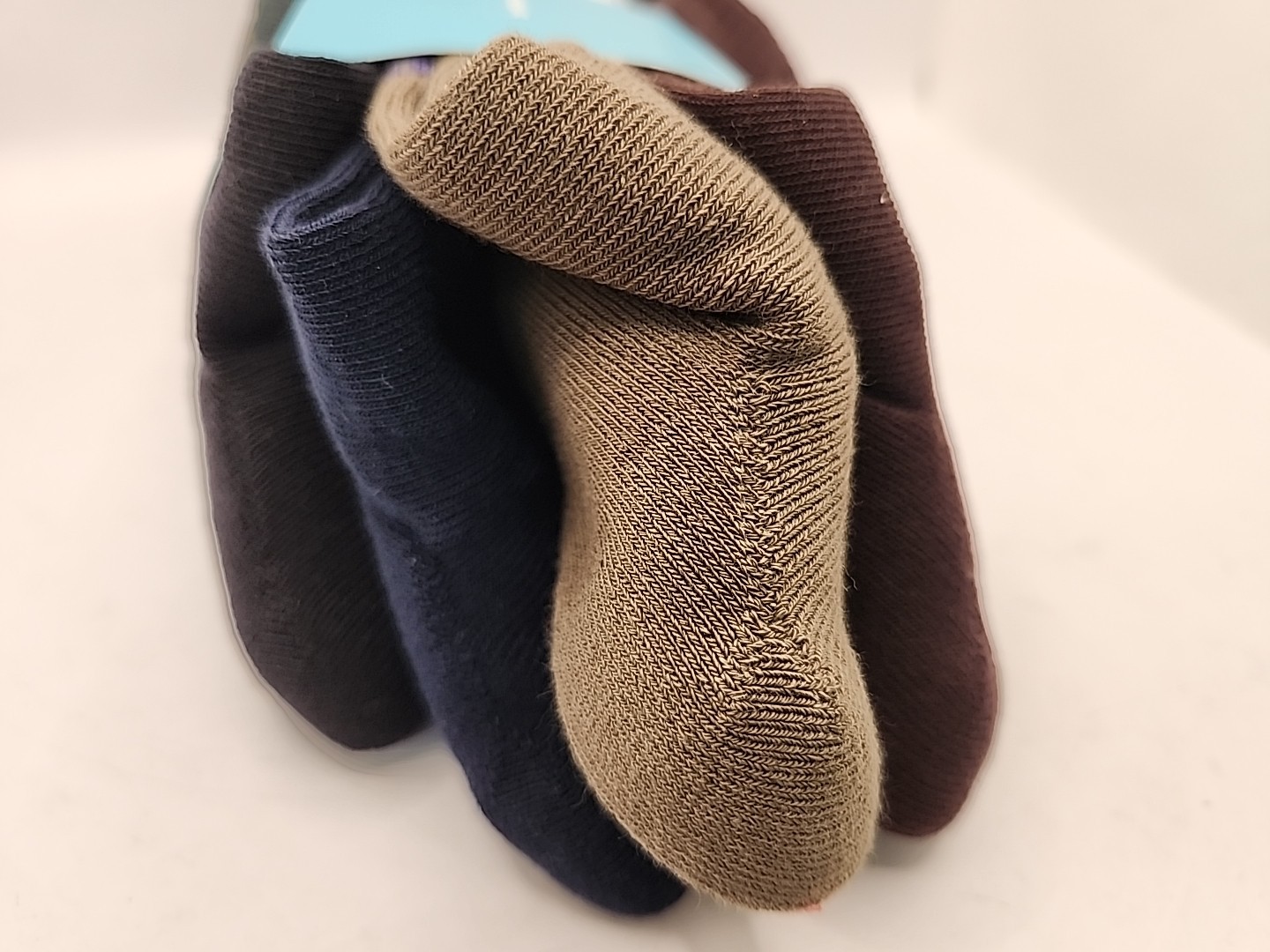 NEW 4 pack Bombas Men’s Marl Calf Socks Cushion 4 Colors Mix Size Large 9.5-13