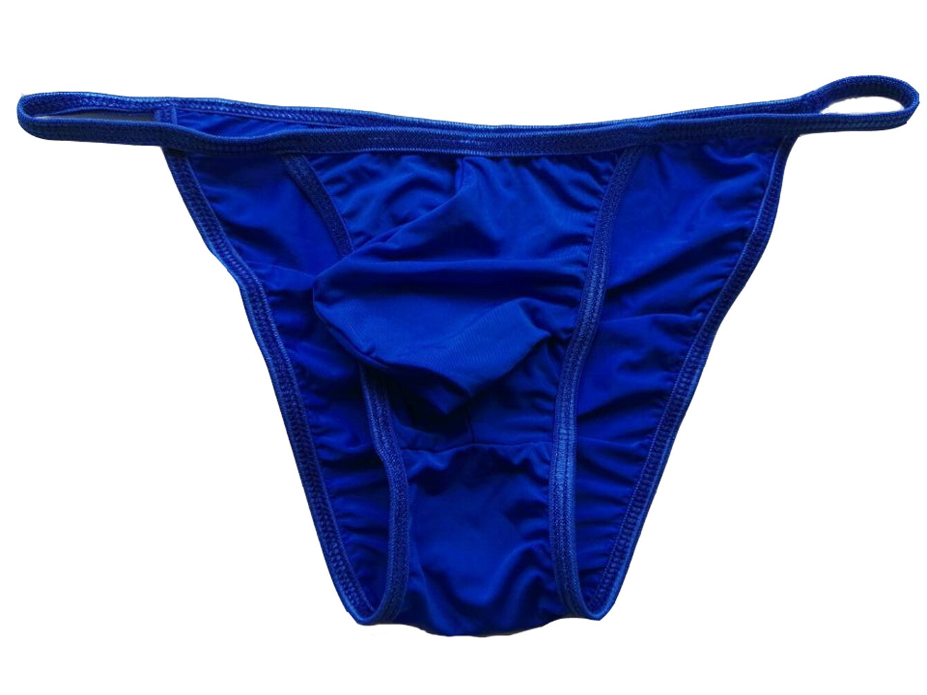 Mens Silky Soft Tanga String Bikini Bulge Contoured Pouch Briefs Panties Colors