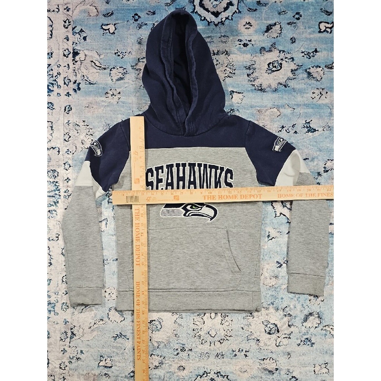 NFL Team Apparel Youth Hoodie – Navy