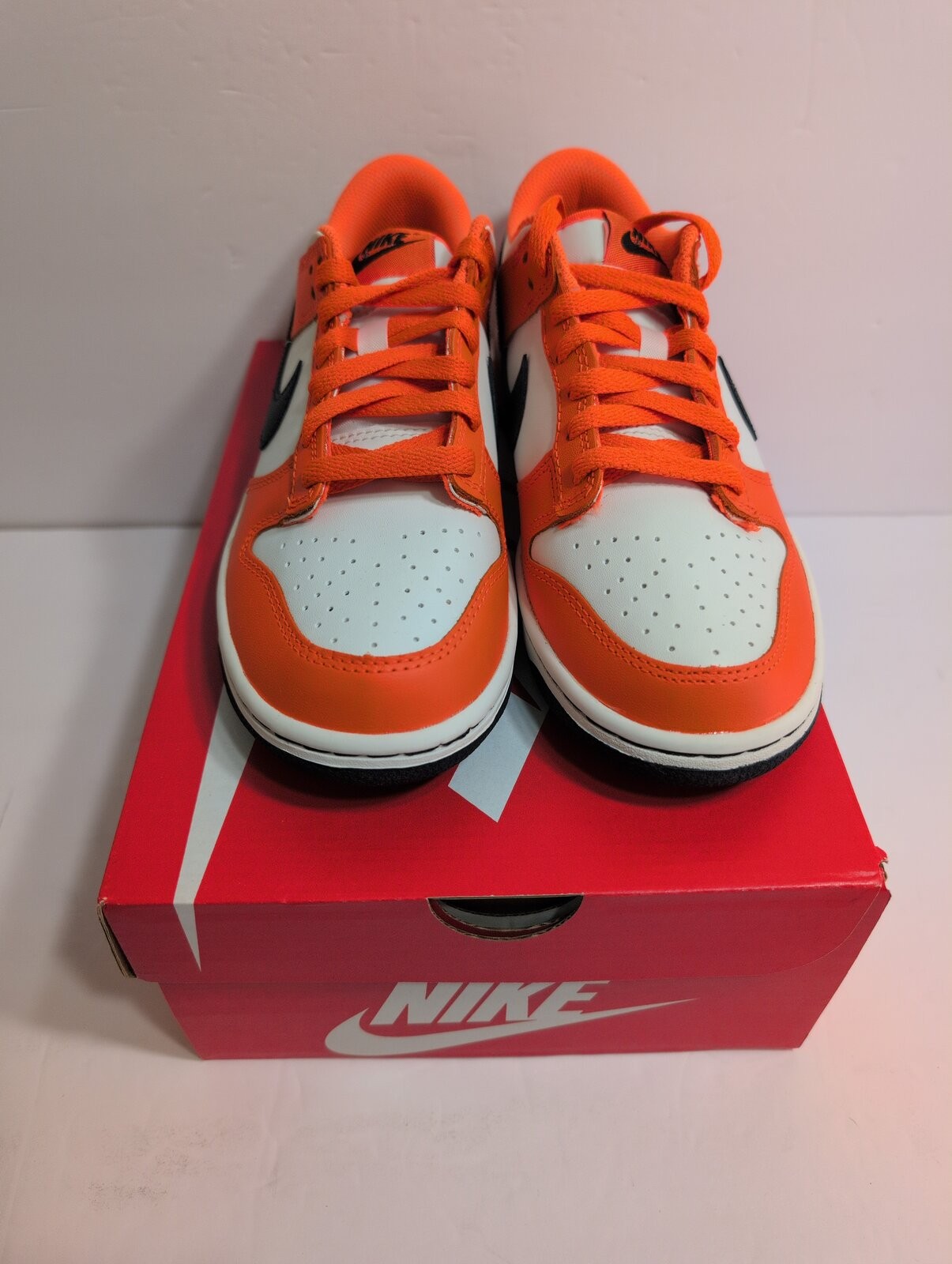 Nike Dunk Low Halloween Shoes Orange DH9765-003 US Sz 6 Y Unisex