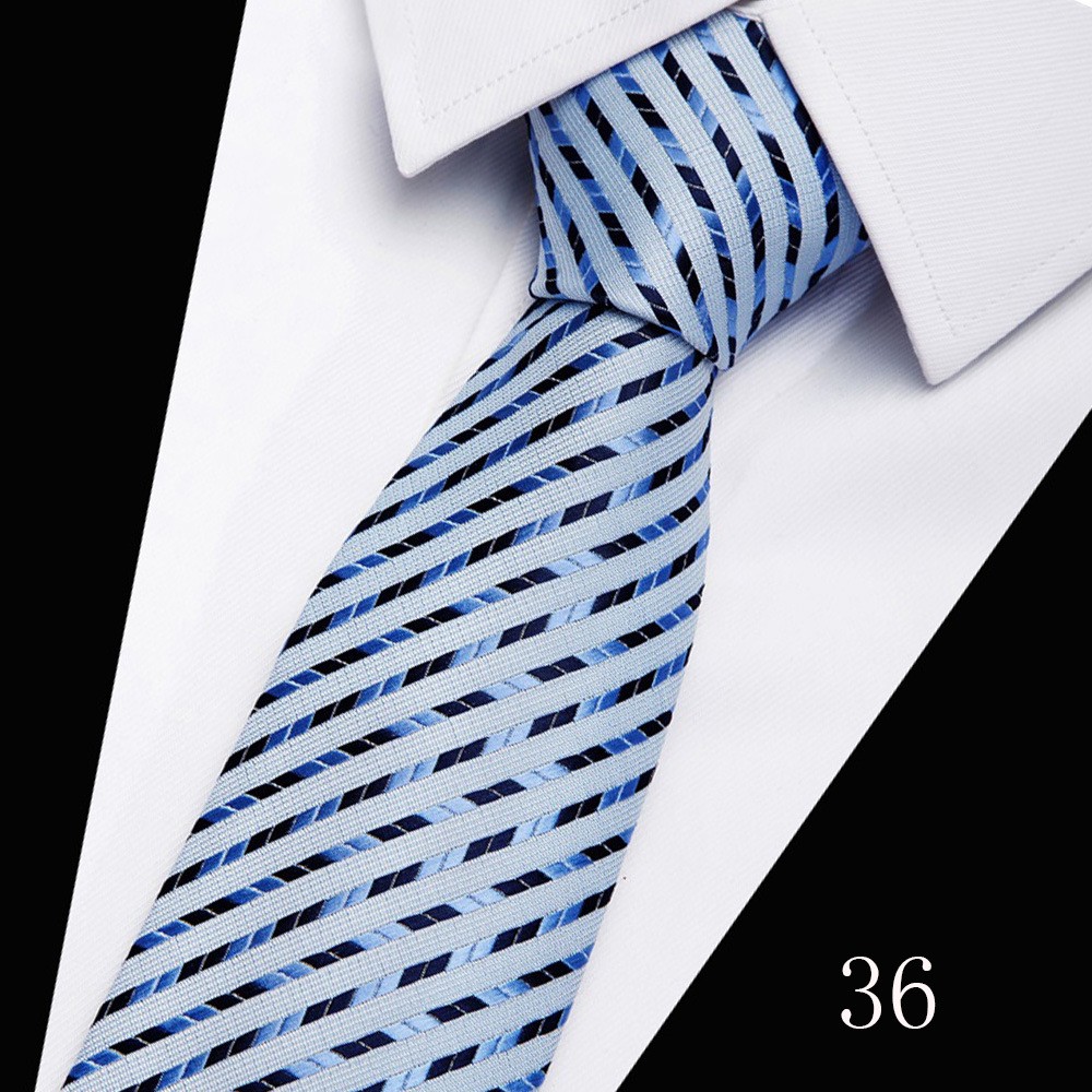 Classic Men’ Tie Business Wedding Woven Skinny Smart Satin Highest Necktie Work