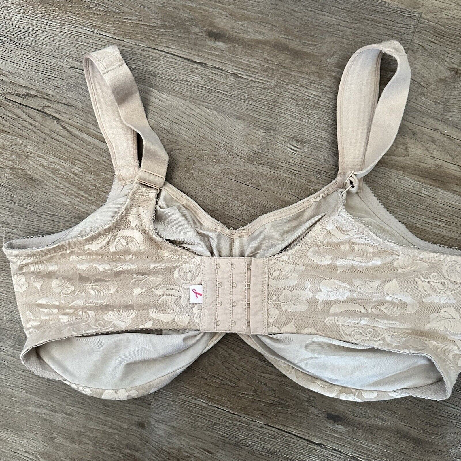 Wacoal Awareness Bra 42G Underwire Sand Satin Unlined 85567 Full Coverage $68