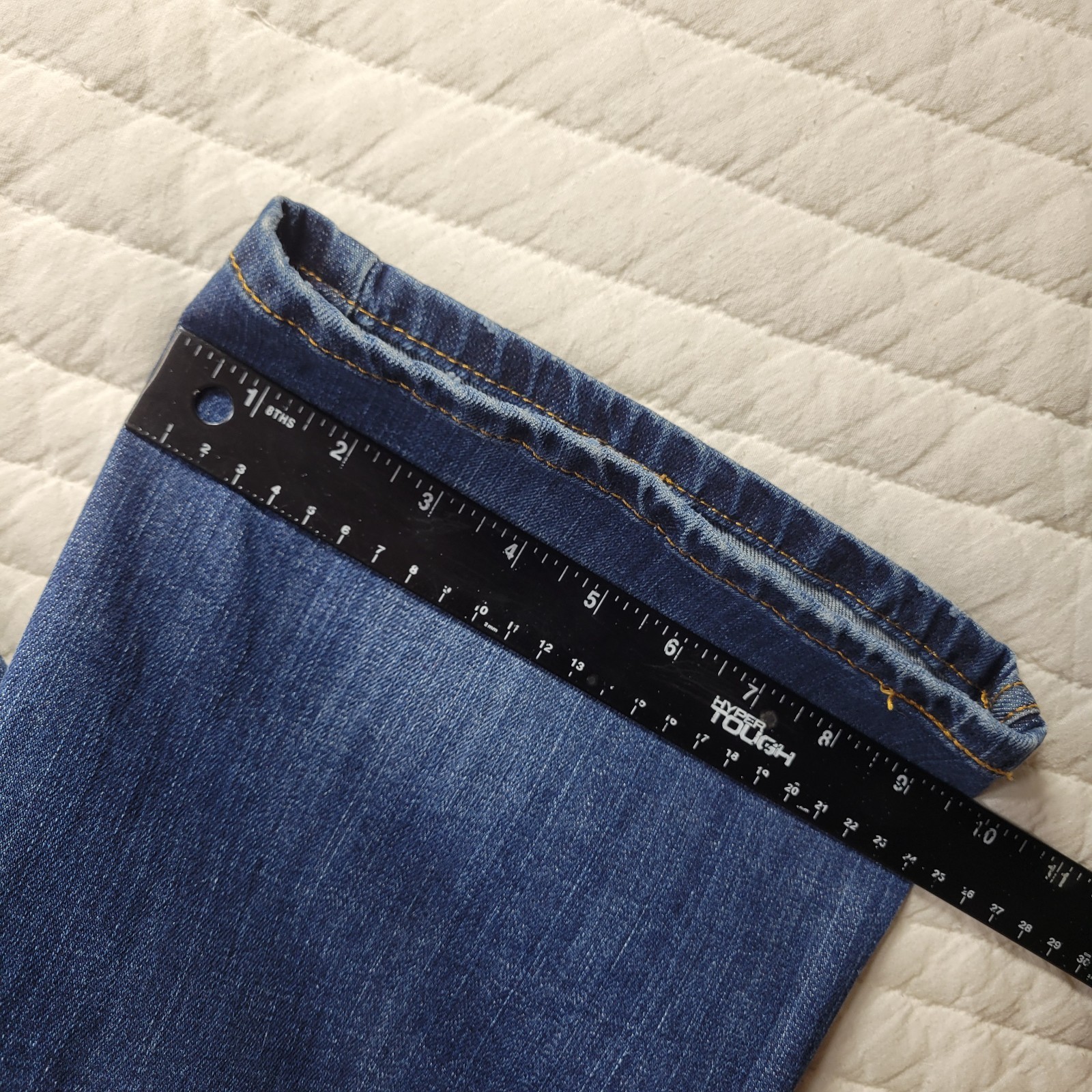 Levis 527 Jeans Mens 38×32 Blue Bootcut Denim Classic Hipster Great Condition