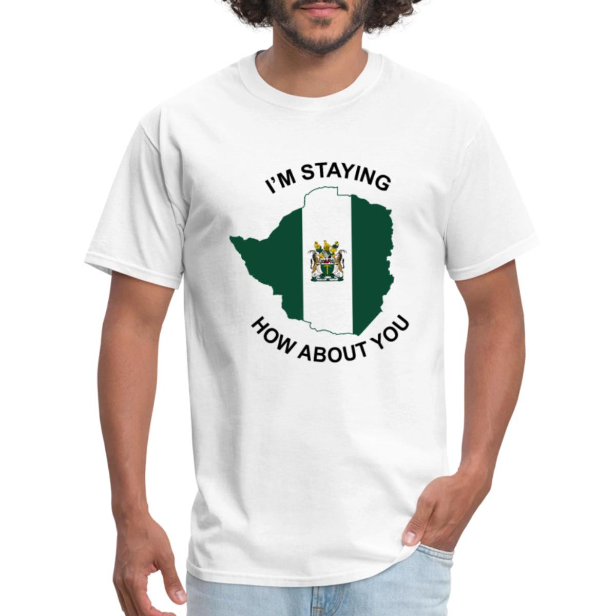 I’m Staying Rhodesia How About You Men’s T-Shirt