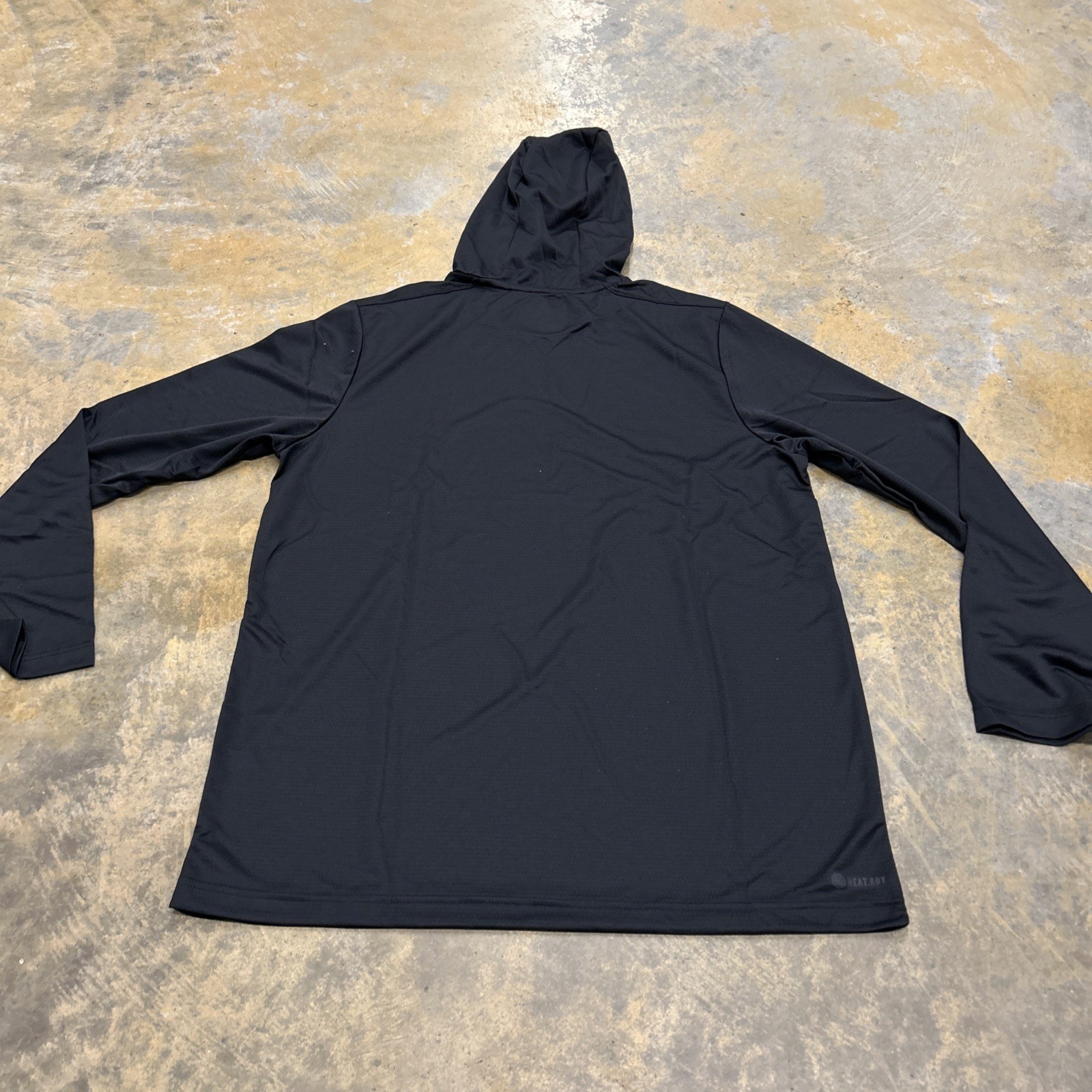 Adidas Men’s Stadium Heat Ready Black Long Sleeve Hoodie HI5119 Size 2XL – NWT