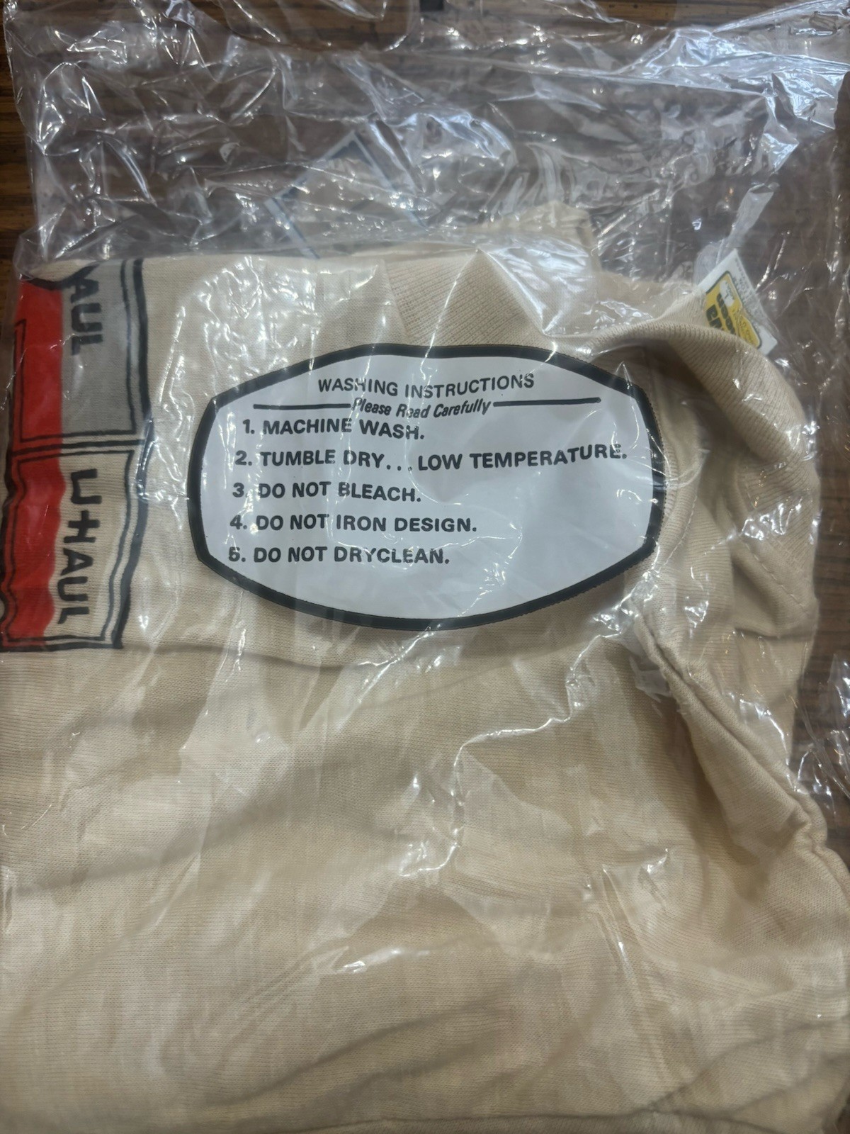 Vtg 1970s U-Haul Single Stitch T Shirt Deadstock Rare Stedman 2 Sided Medium