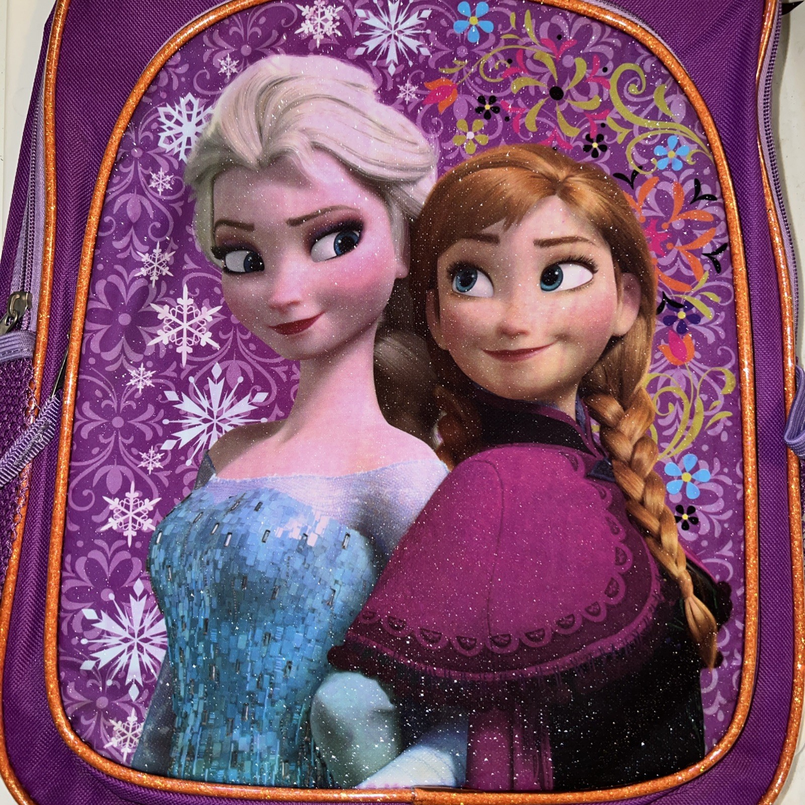 Disney Frozen Elsa Anna 16″ inches Backpack New with Tags BRAND NEW & RARE