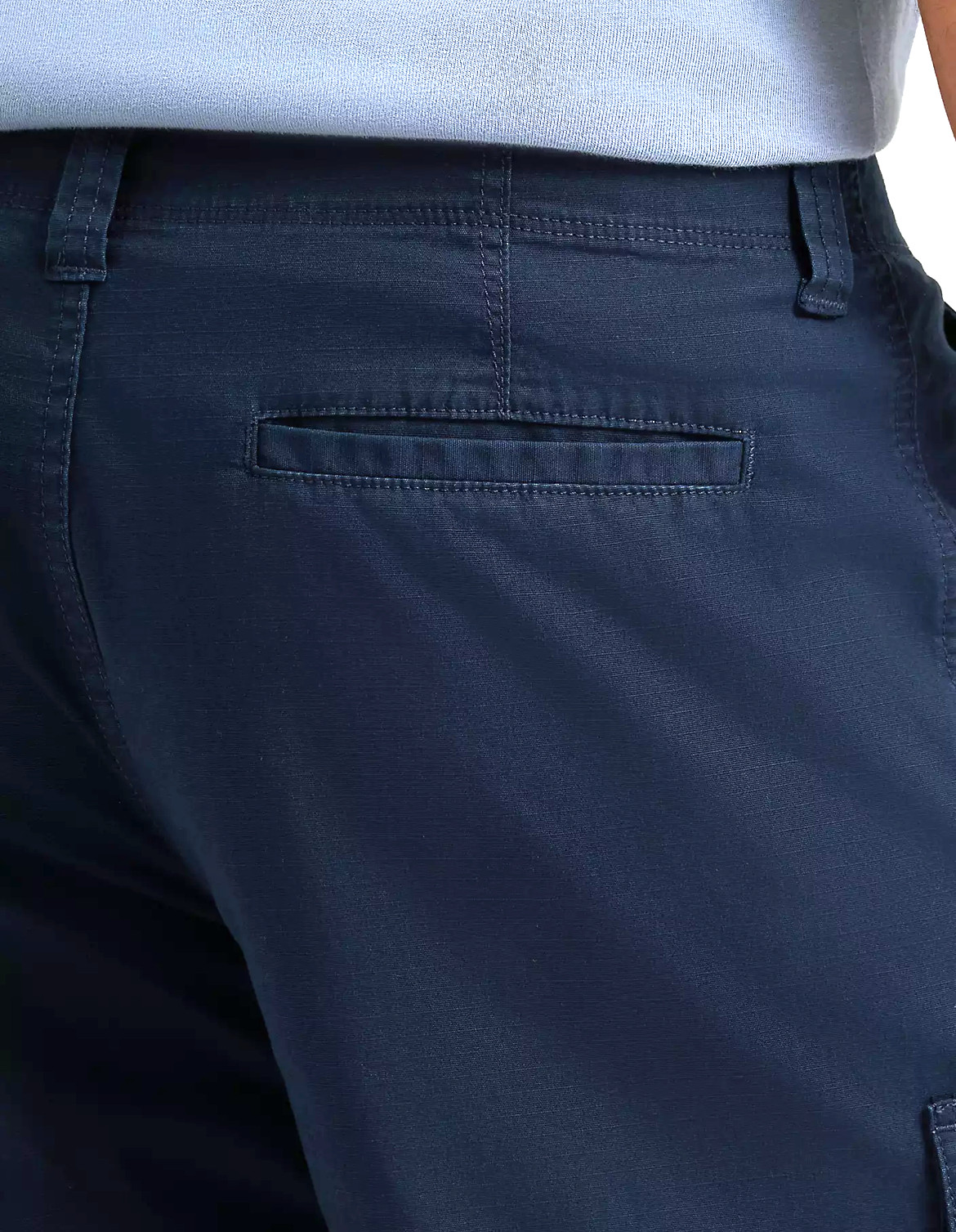 Men’s Wrangler Relaxed Fit Cargo Shorts w/ Stretch Blue 32 33 34 36 38 40 42 44