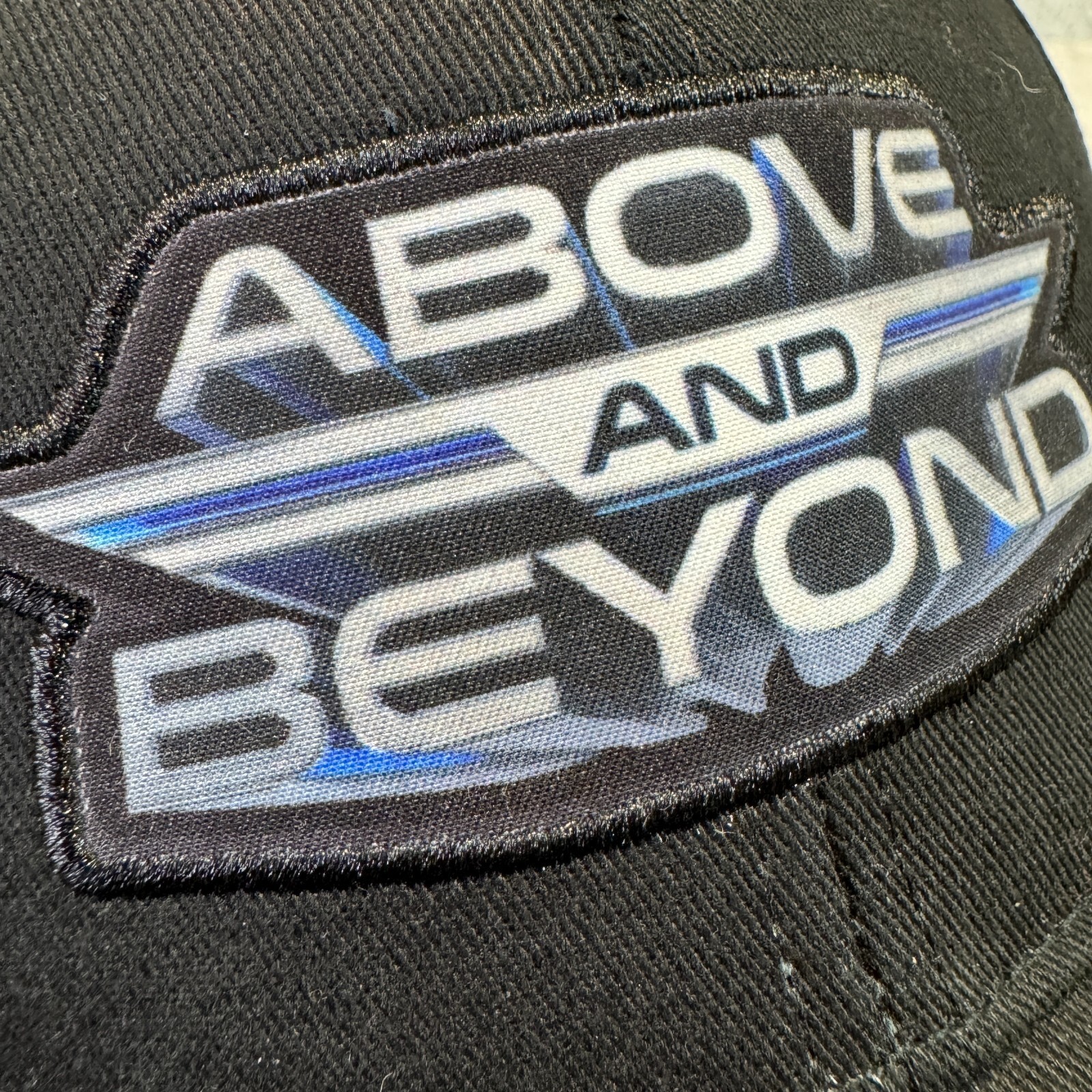 Boeing Hat Above And Beyond Aerospace Flight Exhibition Adult, Black