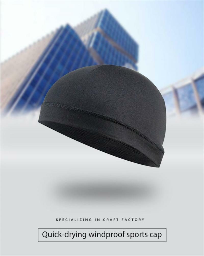 Sweat Wicking Cooling flag Dome Skull Cap Helmet Liner Sport Beanie durag Hat,