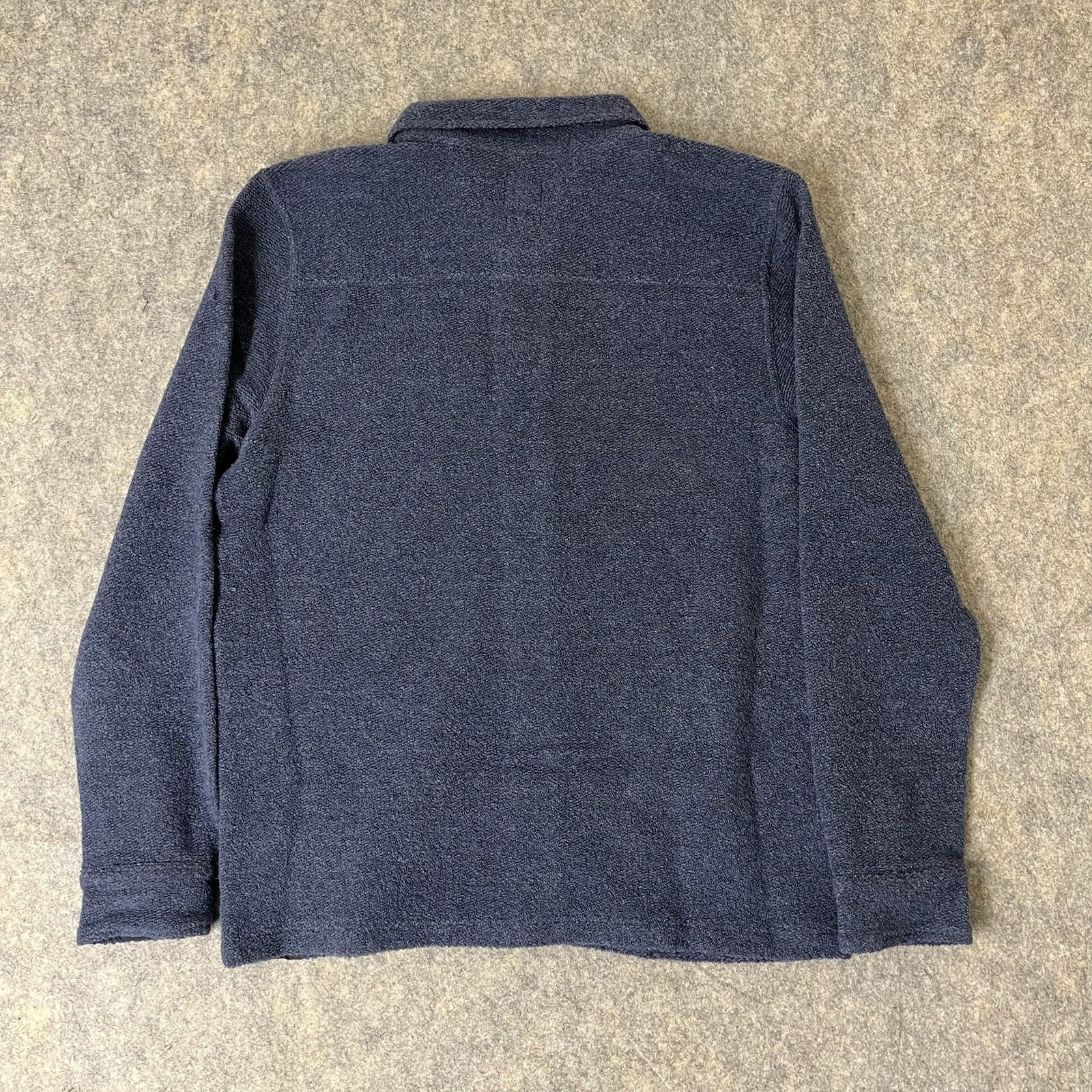 NWT prAna IncrediWool Overshirt Jacket Mens Large Slim Fit Stormy Night Heather