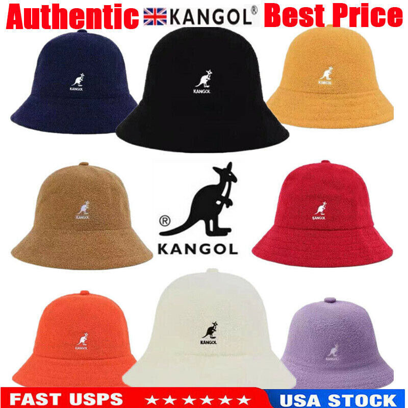 Kangol Classic Bermuda Casual Cap Sports Bucket Hats Hip-Hop Fashion Men Women