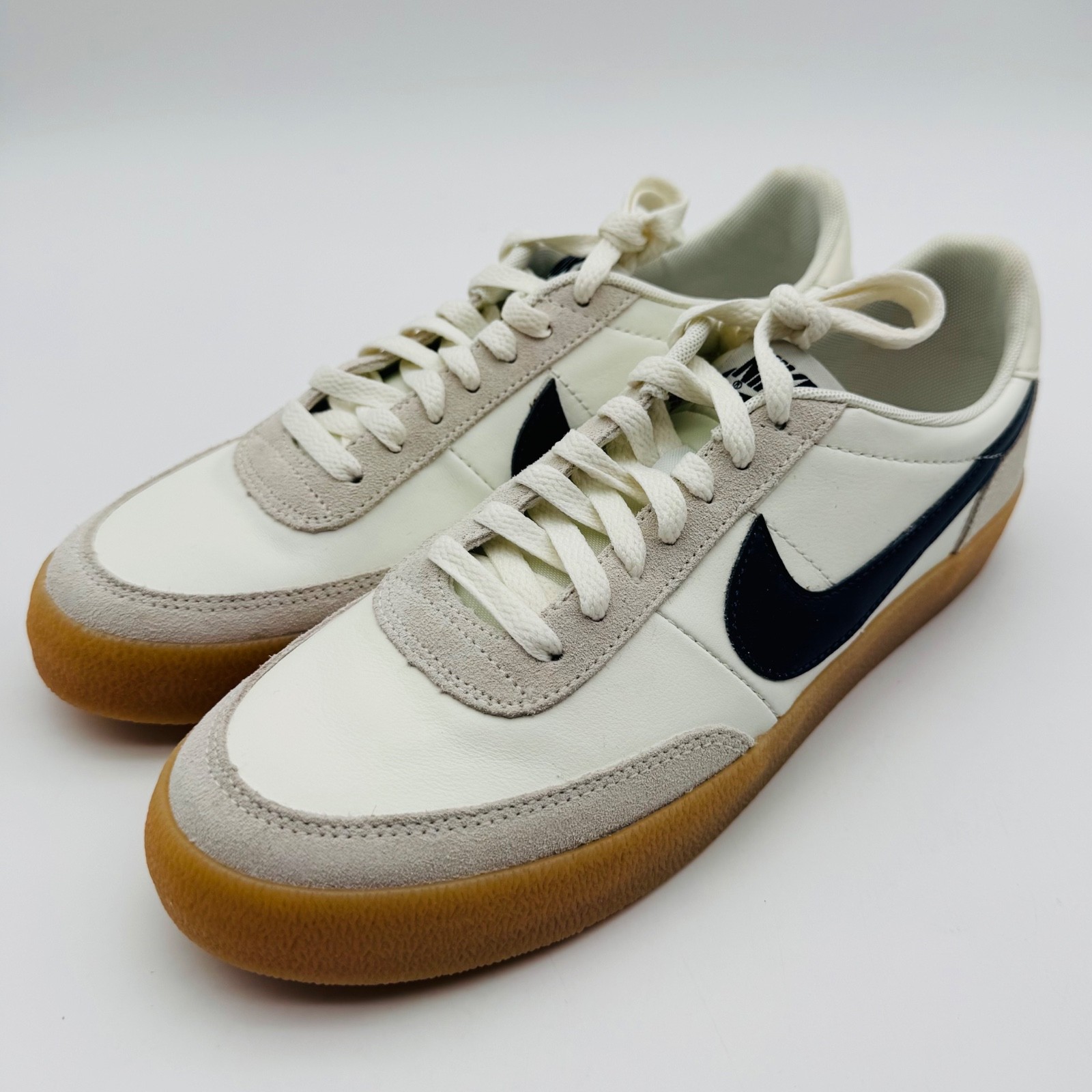 Nike Killshot 2 Leather Lifestyle Cream Midnight Navy 432997-107 Mens Size 8 NEW