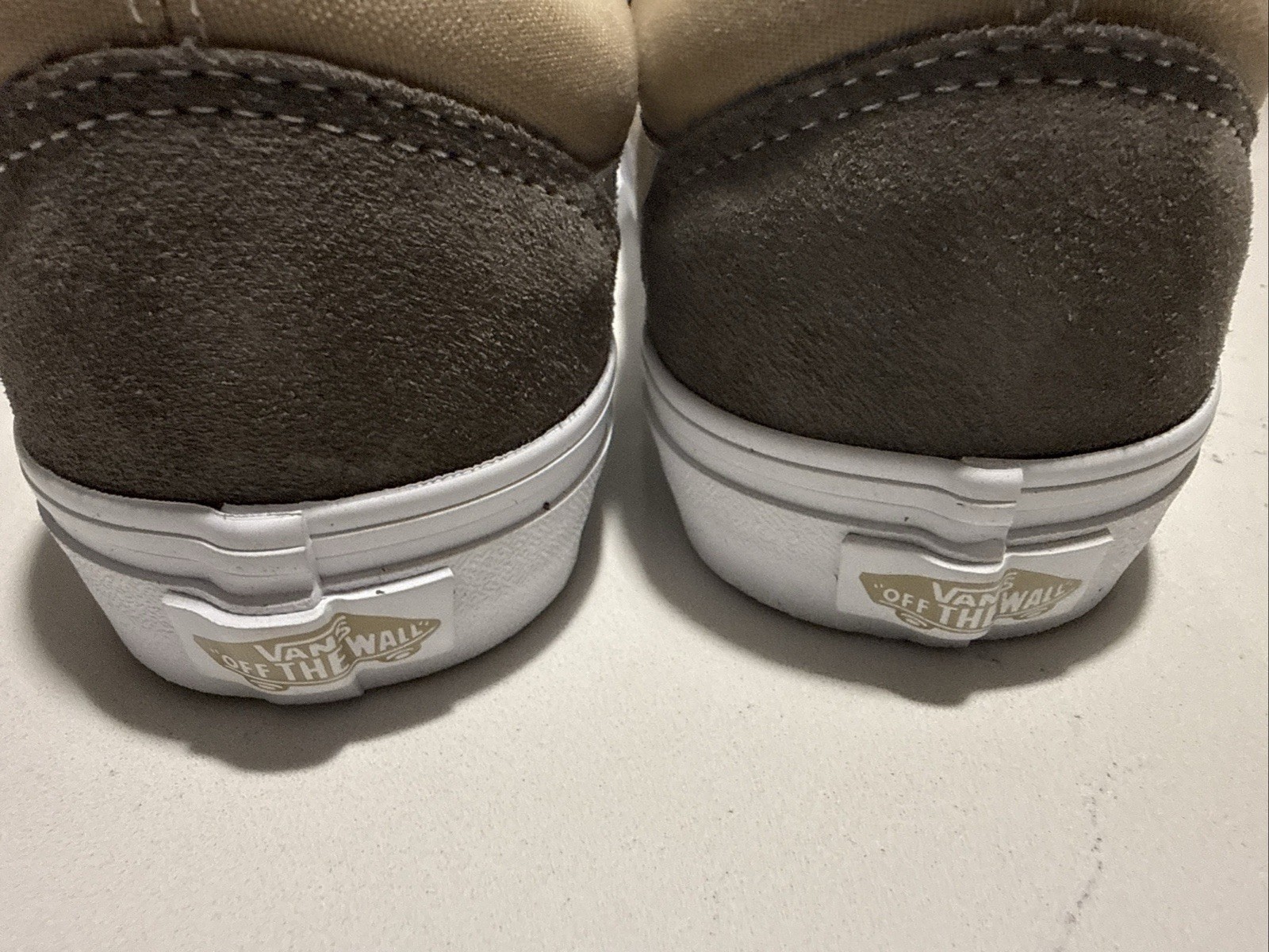 Vans Old Skool Canvas Suede Block Brown VN000CT8BRO Men 8 / Women 9.5 New Box