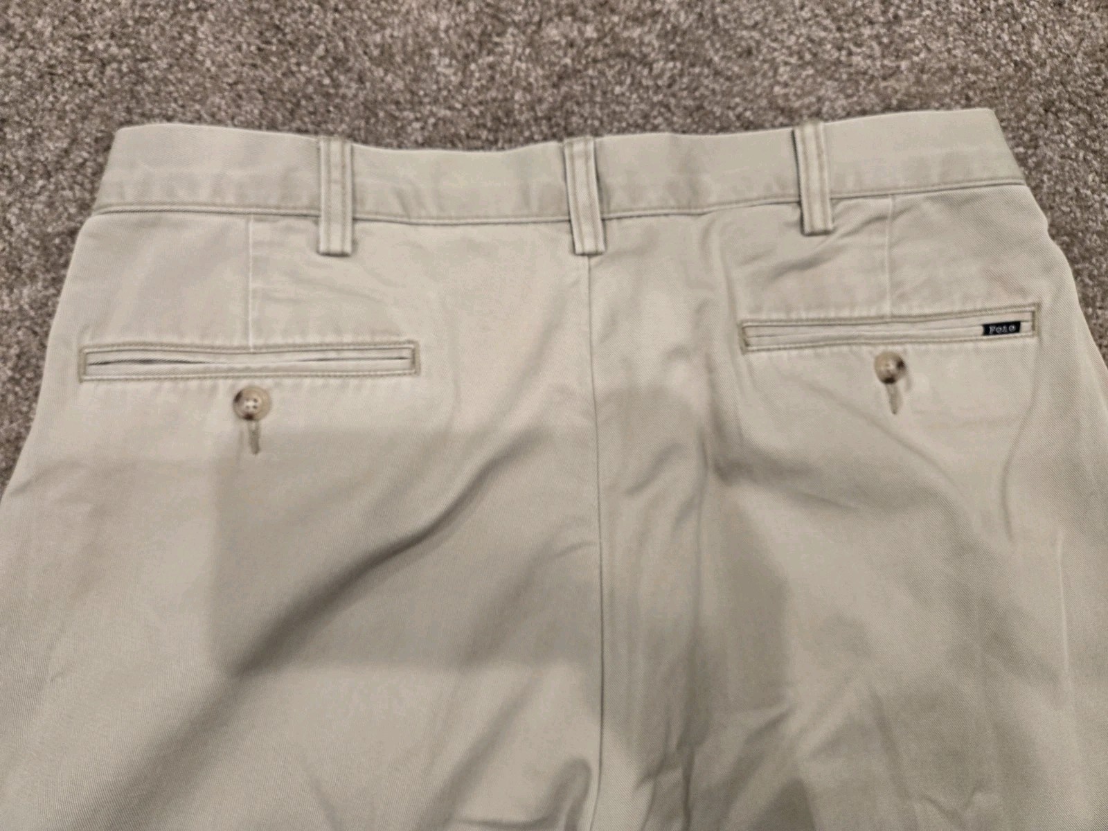 Polo Ralph Lauren 34×30 Pleated Chino. Classic Fit