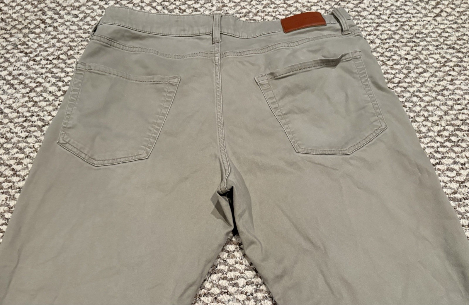 Lucky Brand 223 Men’s Straight Flex Fit Tan Jeans Pants 36×30