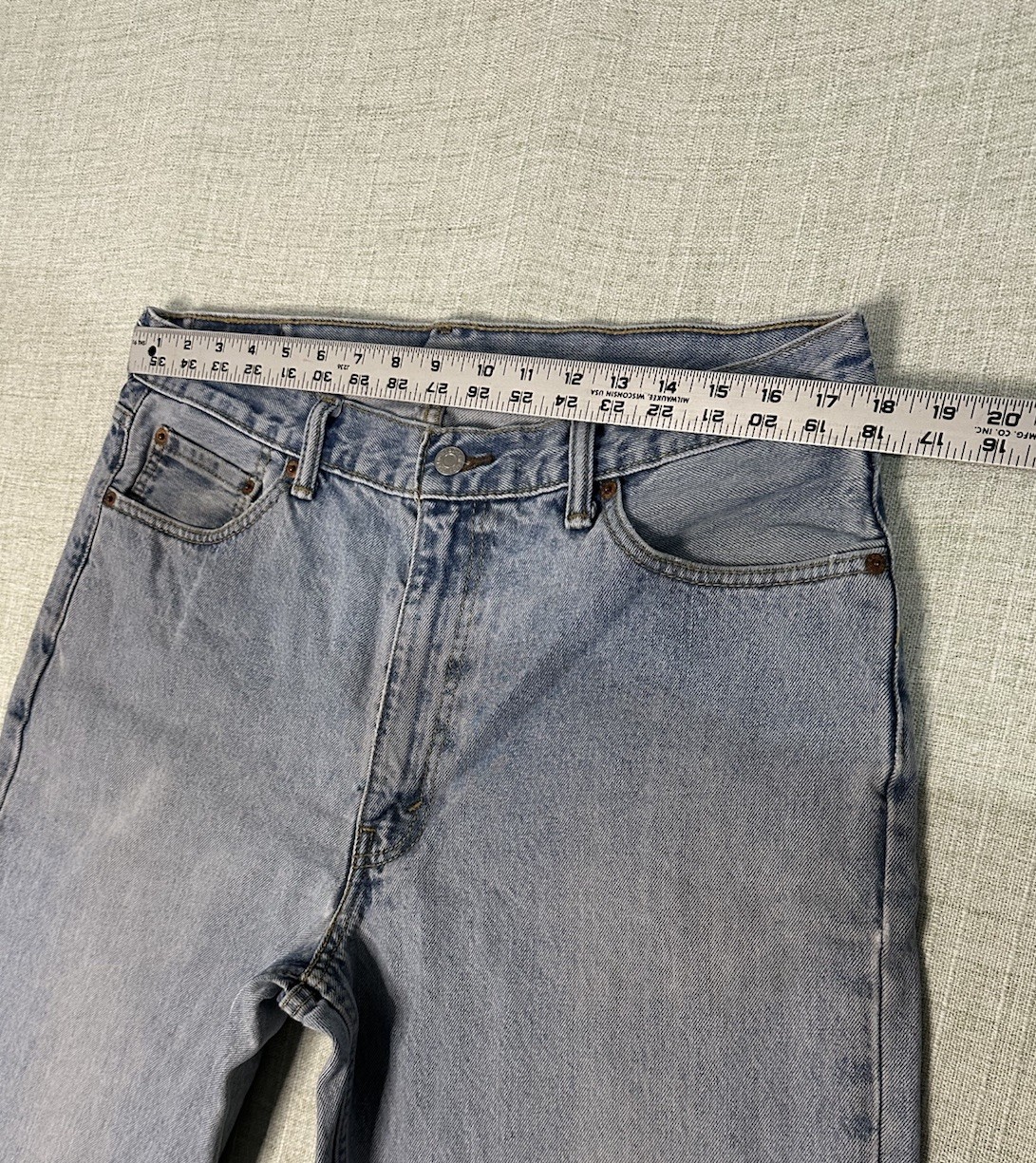 Levi’s 550 Relaxed Fit Medium Blue 100% Cotton Denim Jeans Men’s 36X30