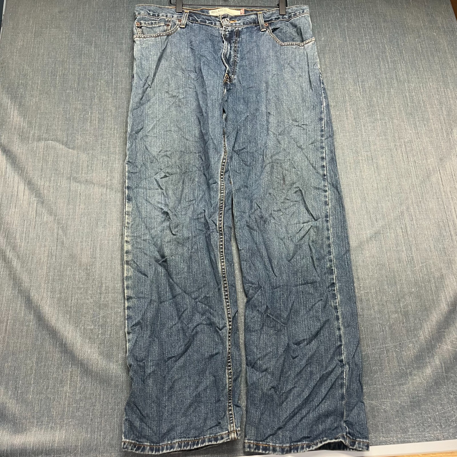 Levi’s 559 Men’s Jeans Size 36×32 Blue Relaxed Straight Denim Classic Casual