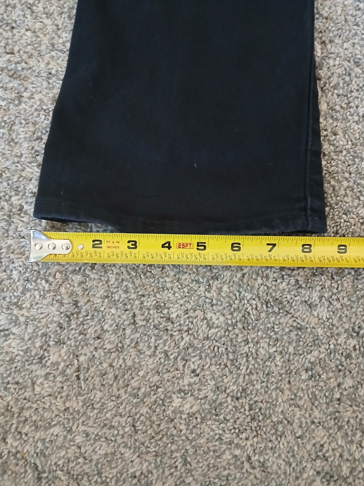Levis 725 Premium Jeans High Rise Bootcut Stretch Big E Size 28×30