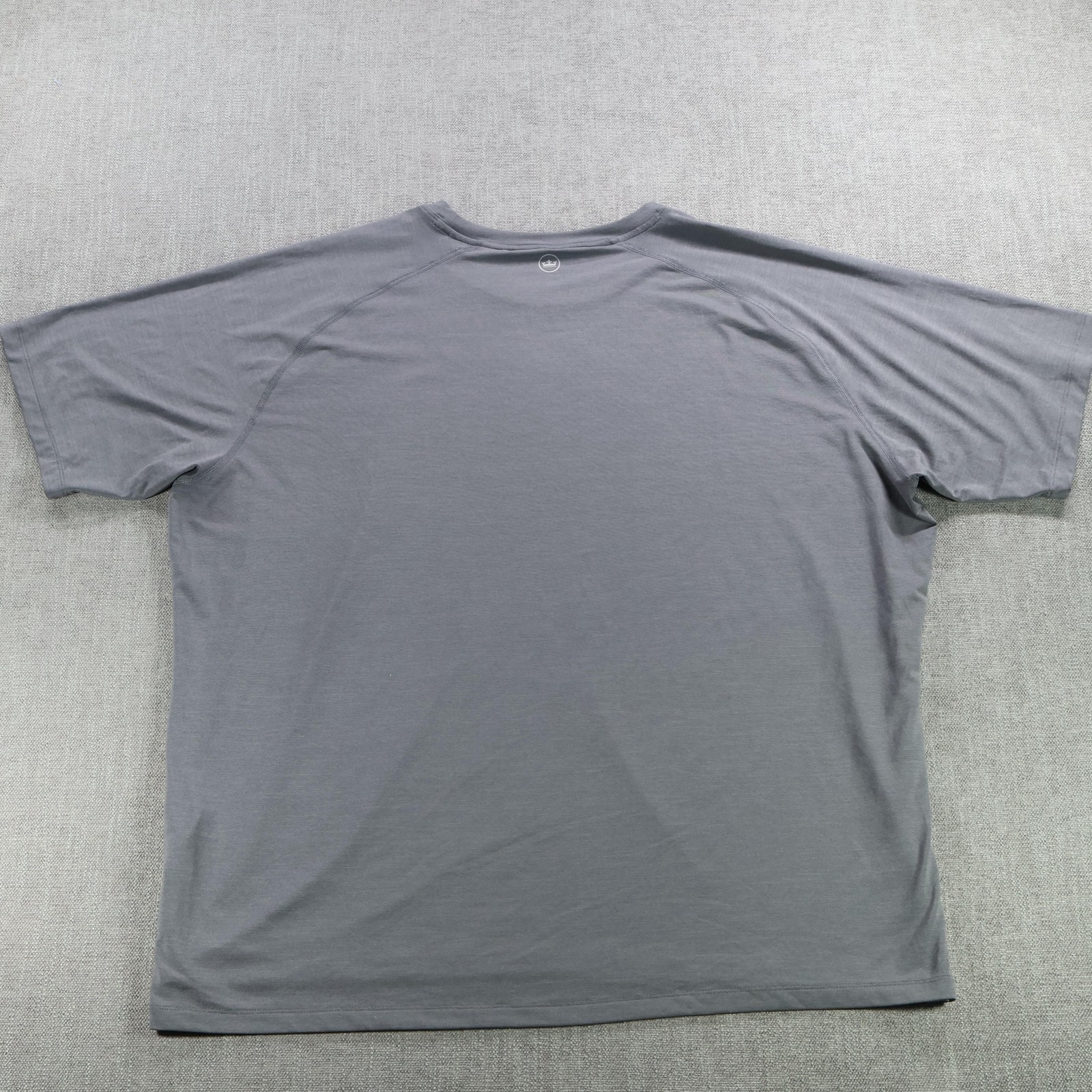 Peter Millar Shirt Mens XXXL Gray Aurora Performance Tee UPF 50 Crown Sport