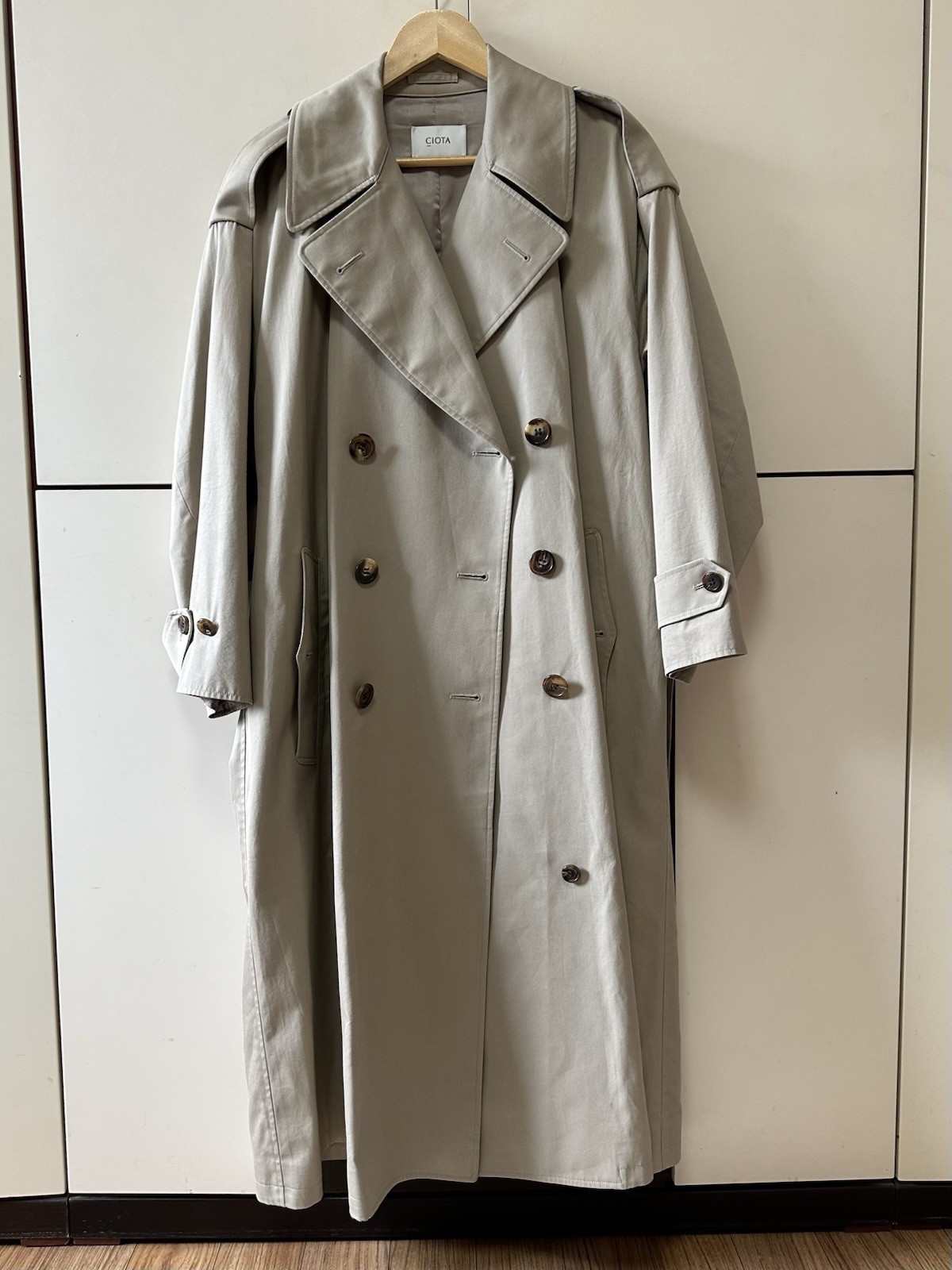 Ciota Suvin Gabardine Trench Coat 1 (Approx Mens M)