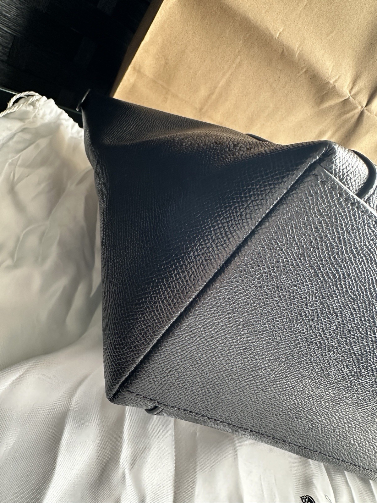COACH Ava Tote Crossgrain Leather black woman