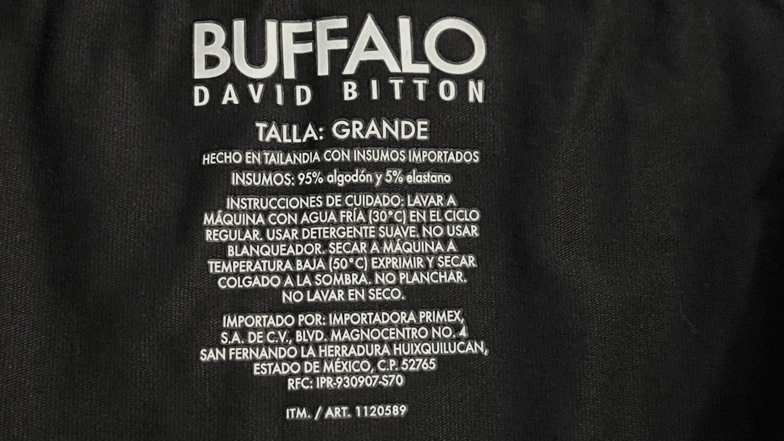 Buffalo David Bitton Cotton Stretch Extensible Boxer Briefs underwear (1 Item)
