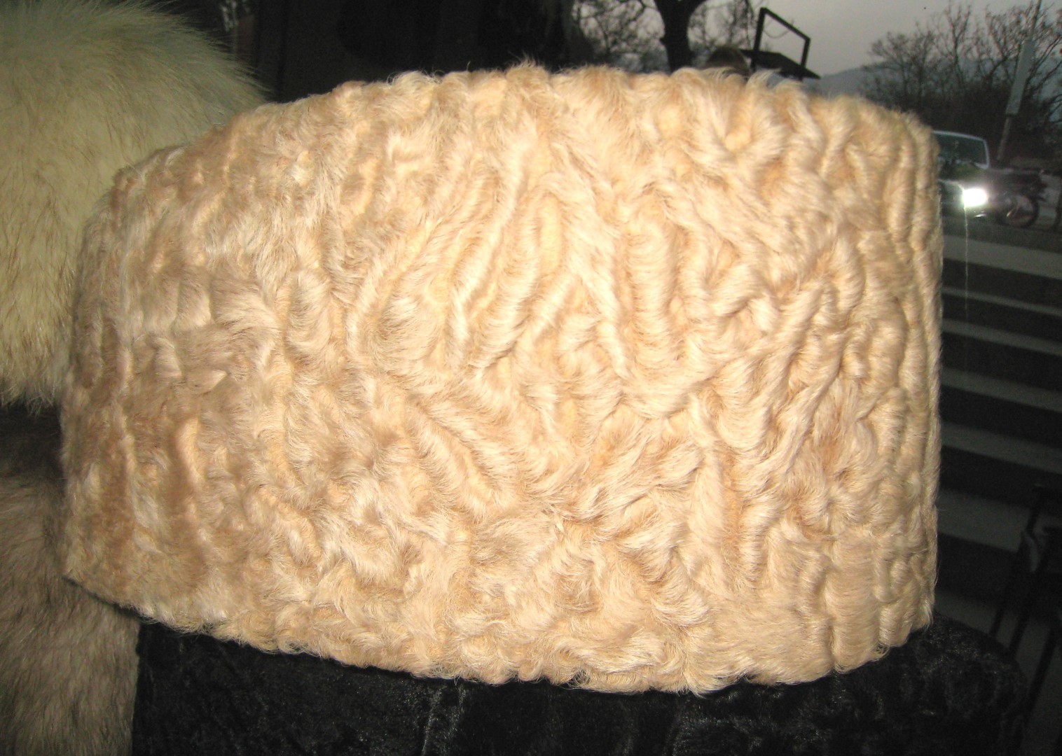 KARAKUL PAKOL KARZAI AFGHAN FUR HAT LAMB WOOL CURLY JINNAH CAP ASTRAKHAN QARAQUL