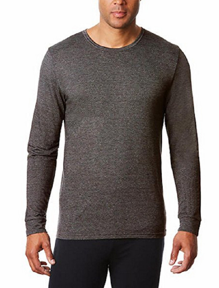 32 Degrees Heat Men’s Performance Mesh Long Sleeve Crew Neck Shirt, 1 2 Shirts