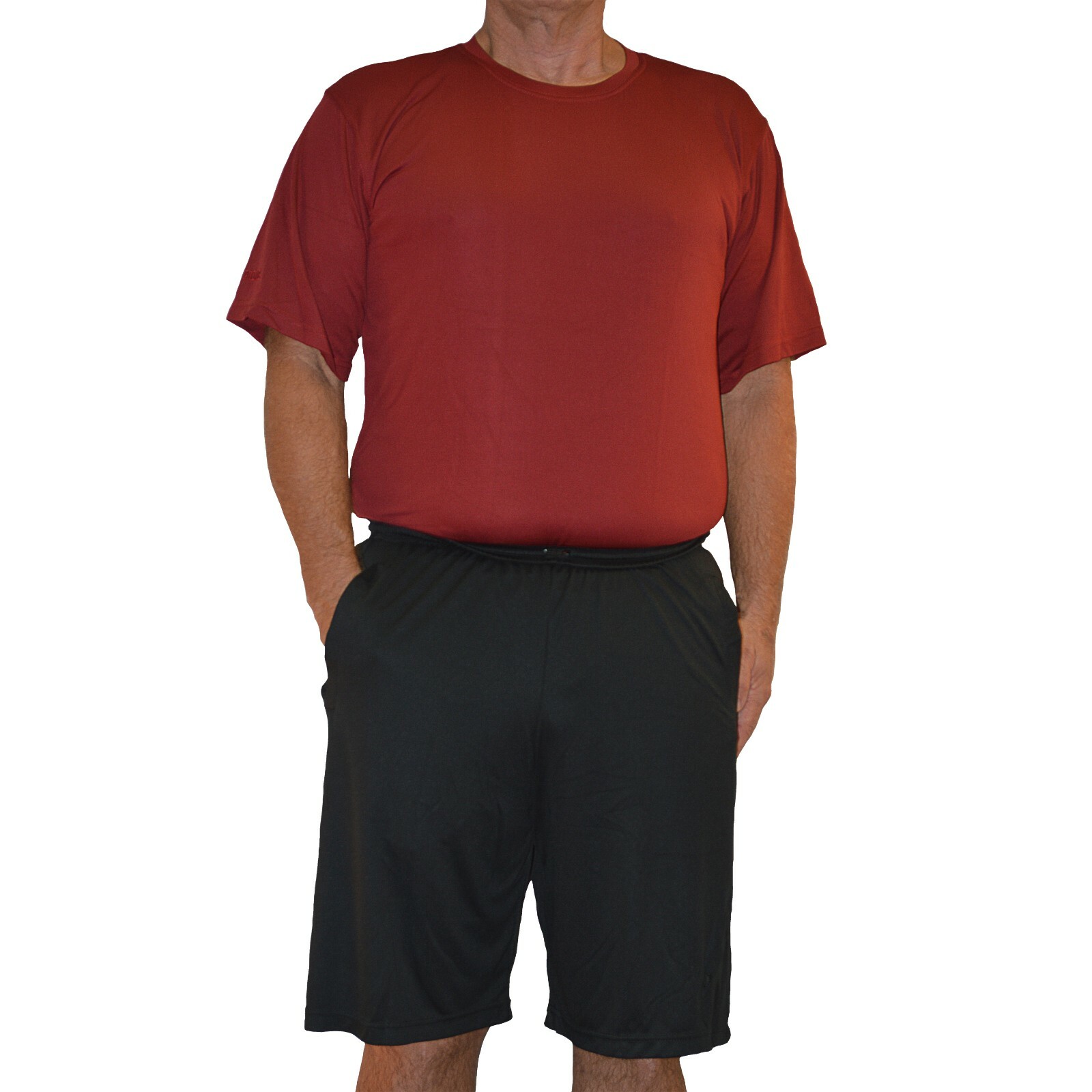 Big and Tall Birdseye Mesh Dri-Wize Performance Activewear Shorts
