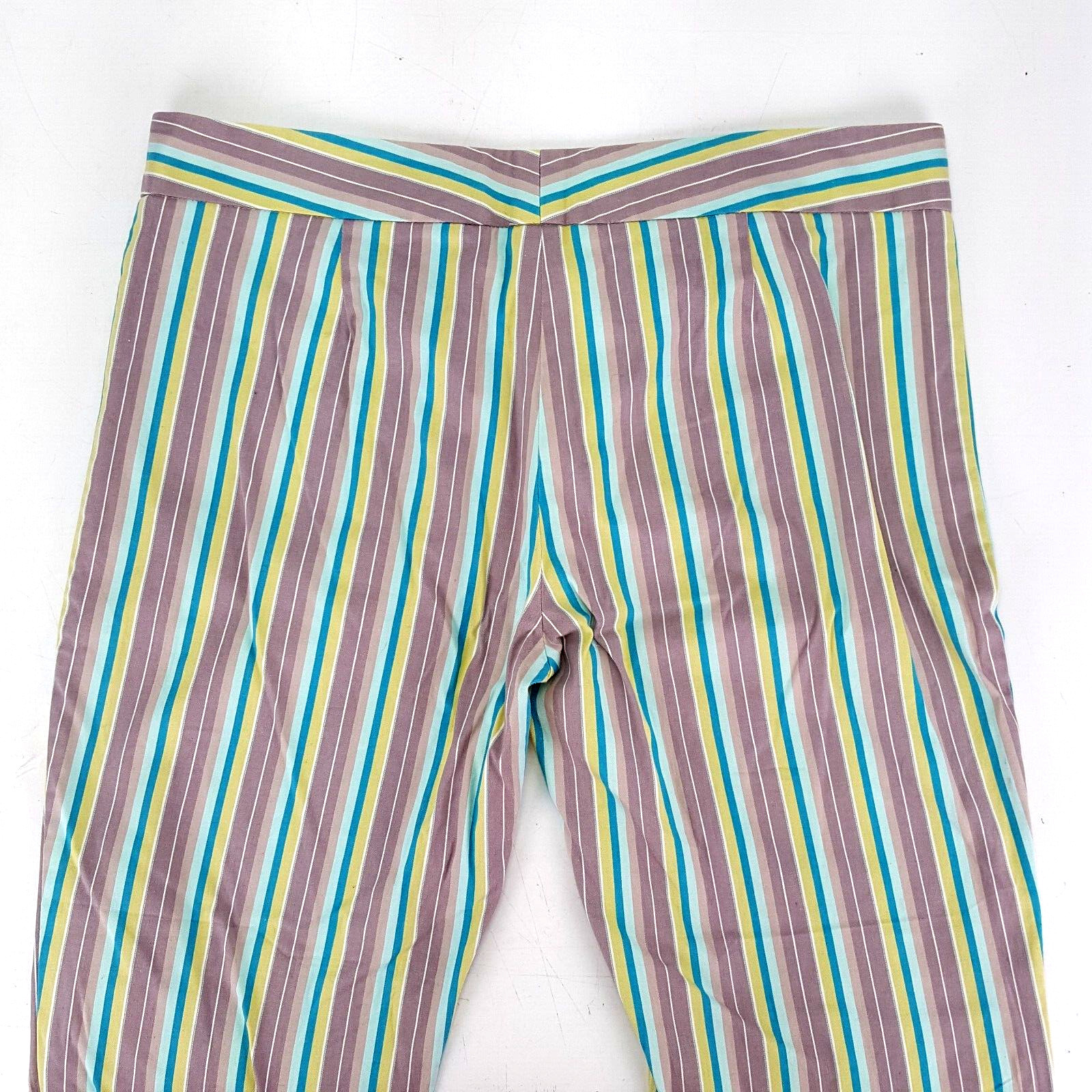 Laundry Shelli Segal Striped Career Dress Work Office Slacks Dress Pants Size 10