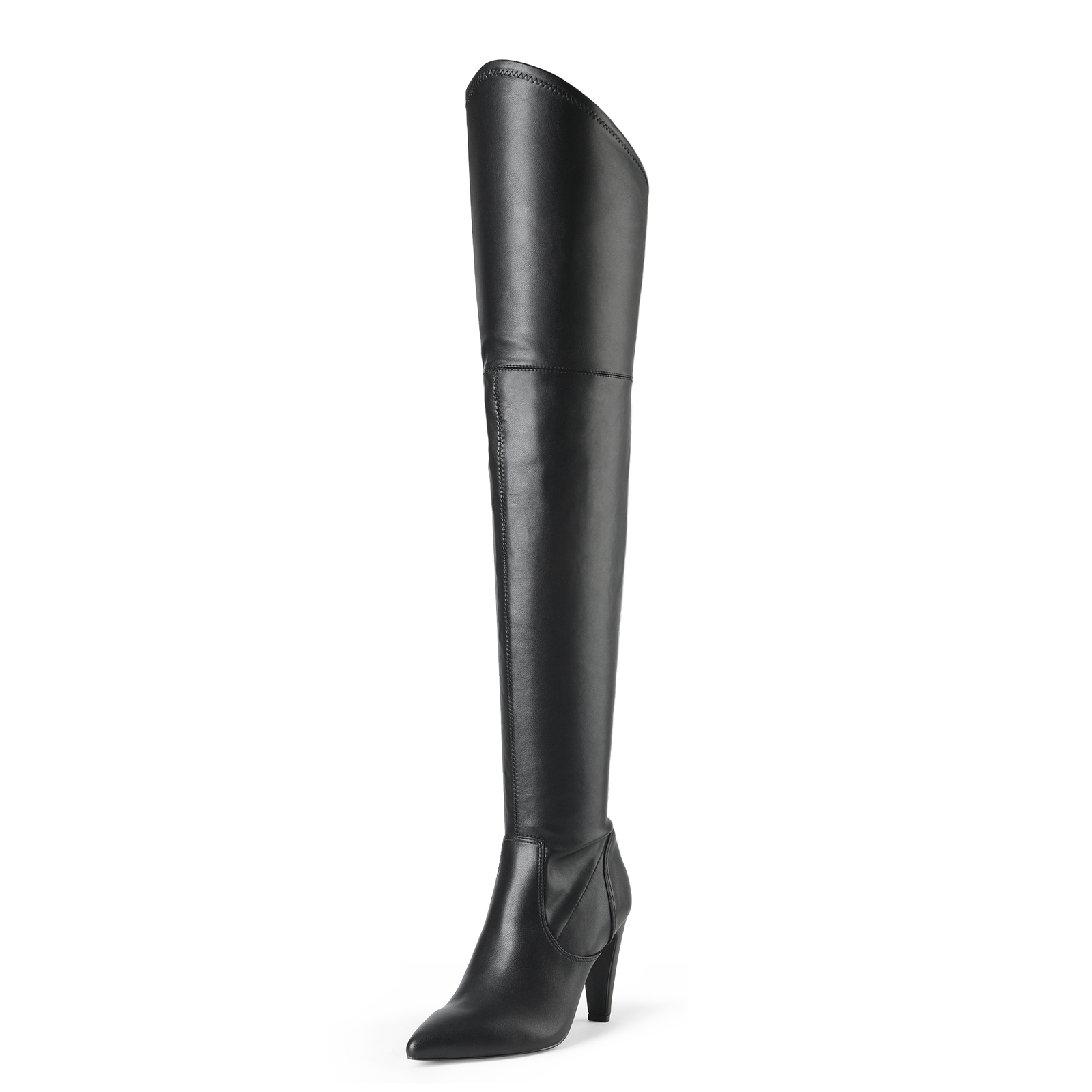 Womens Ladies Thigh High Pointed Toe Sexy Party Over The Knee Boots