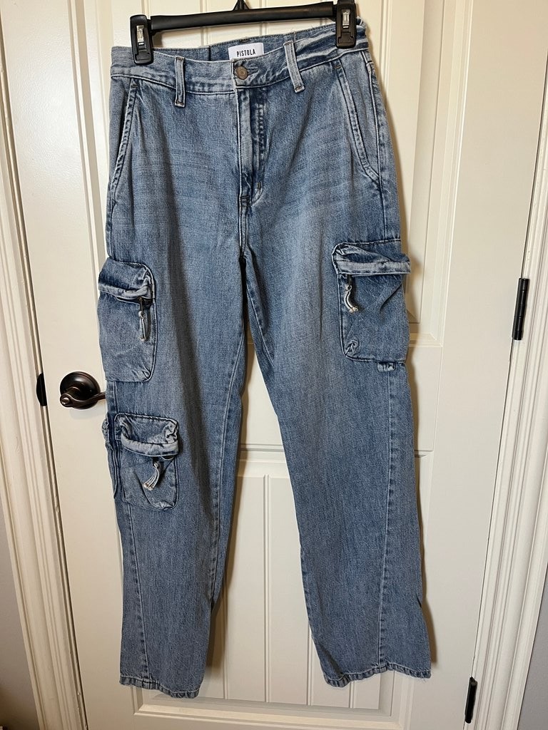 Pistola Women’s Denim Cargo Pants
