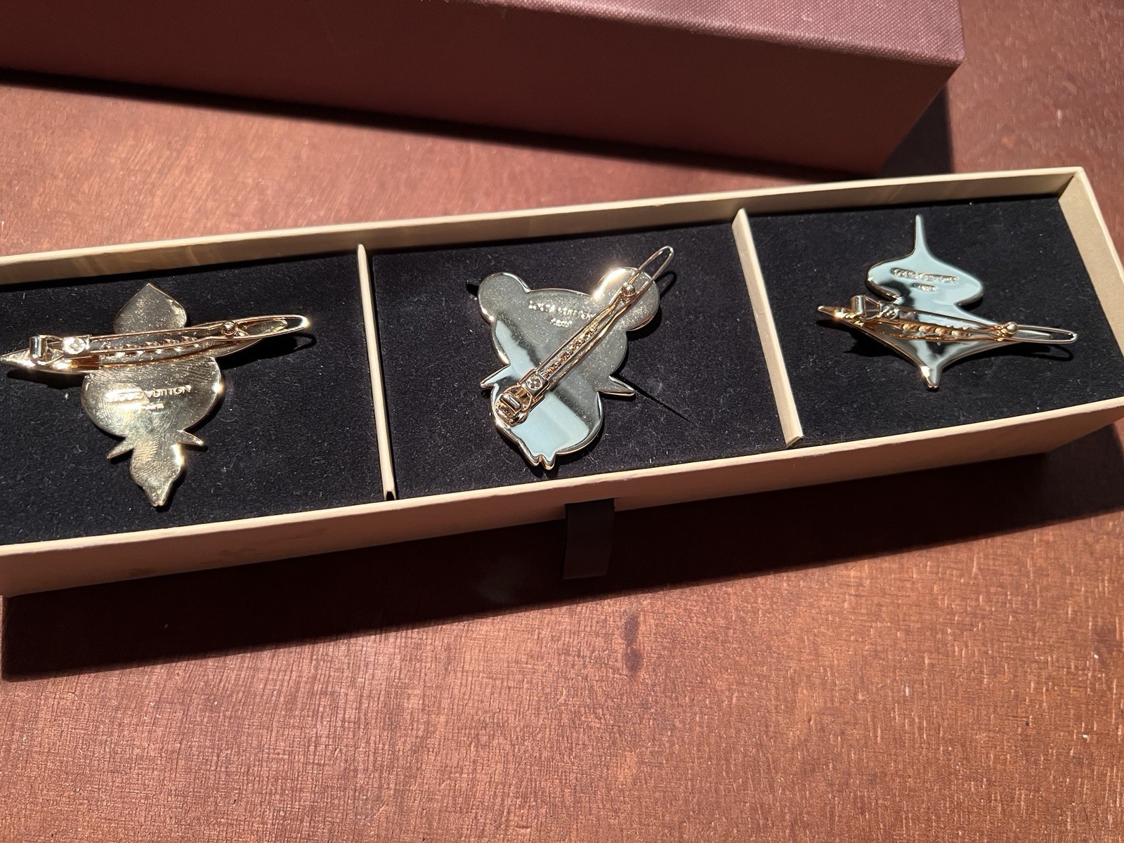 Rare Louis Vuitton x Takashi Murakami Set of 3 Hair Barrettes Collector’s Item